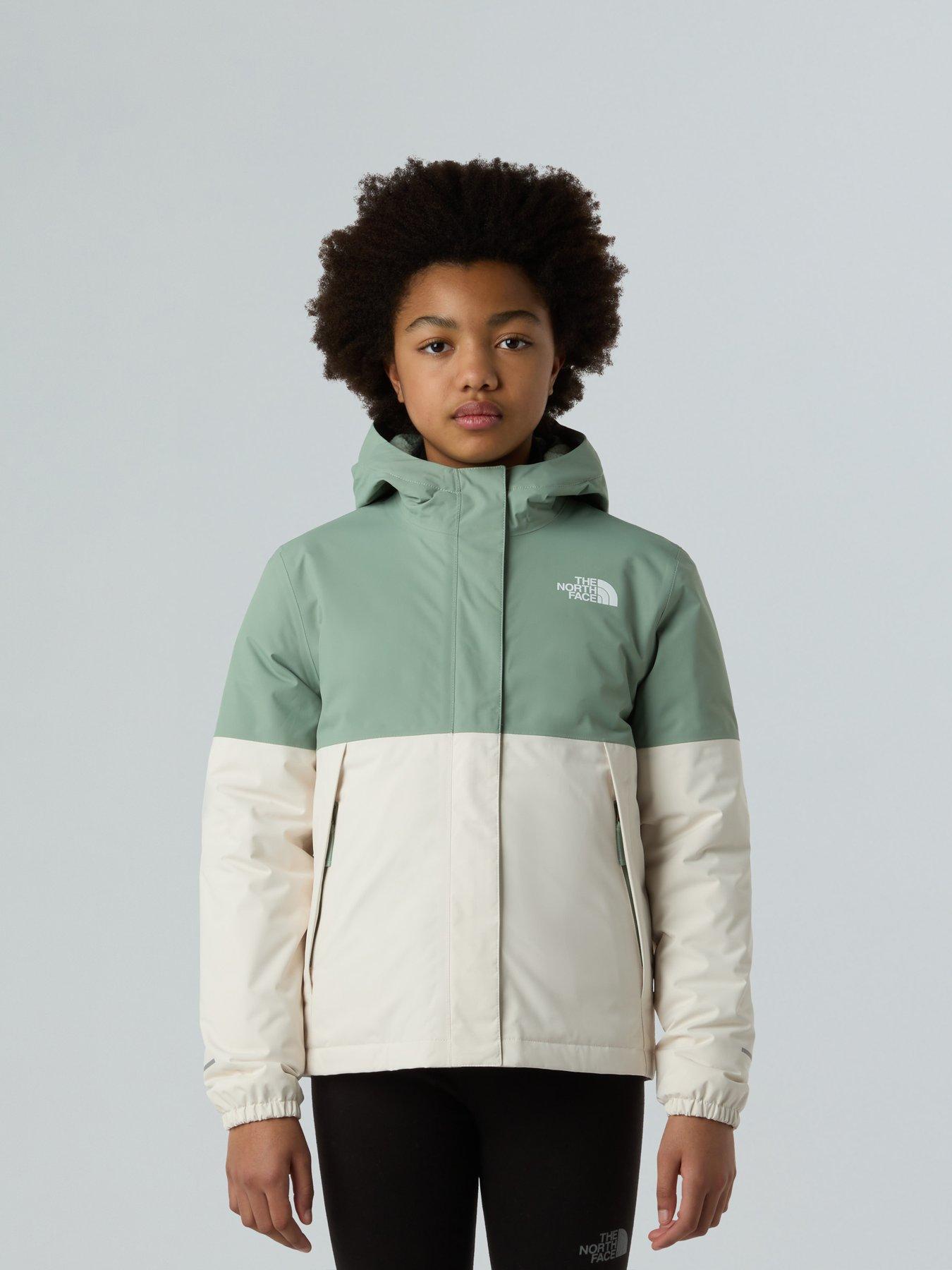 The North Face Girls Warm Antora Rain Jacket - Green