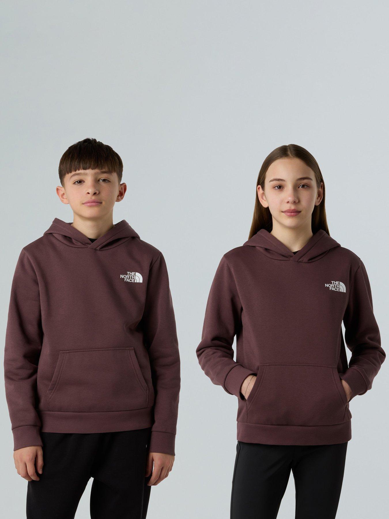 the-north-face-teen-simple-dome-hoodie-brown