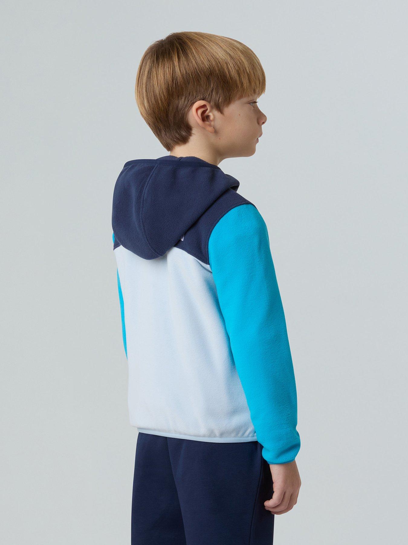 the-north-face-kid-glacier-full-zip-hoodie-bluestillFront