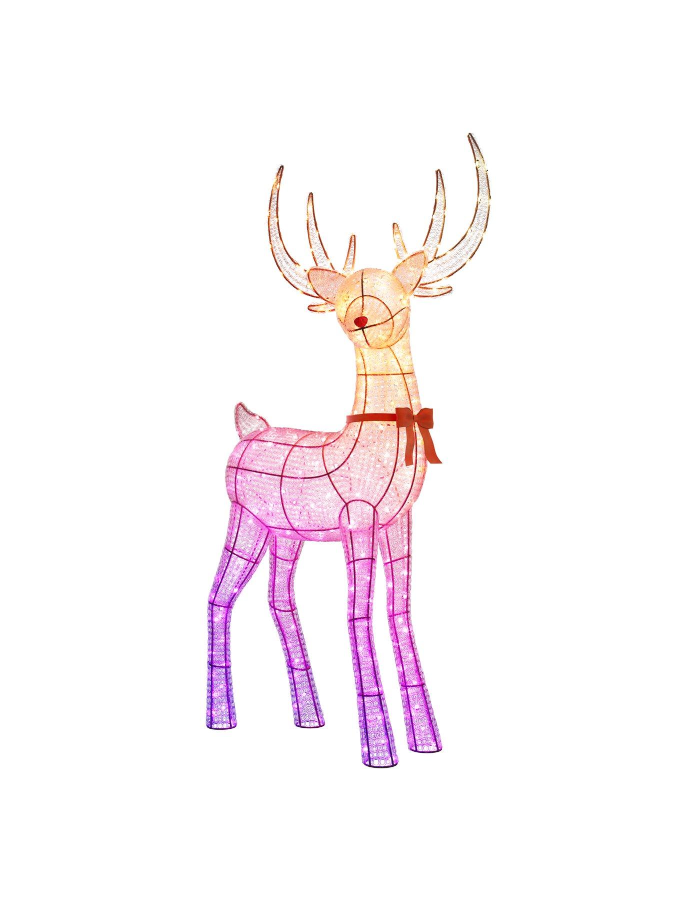 Twinkly Twinkly Reindeers Stag 250 Smart RGB + Warm White LEDs, IP44 for Outdoor Lighting Decoration