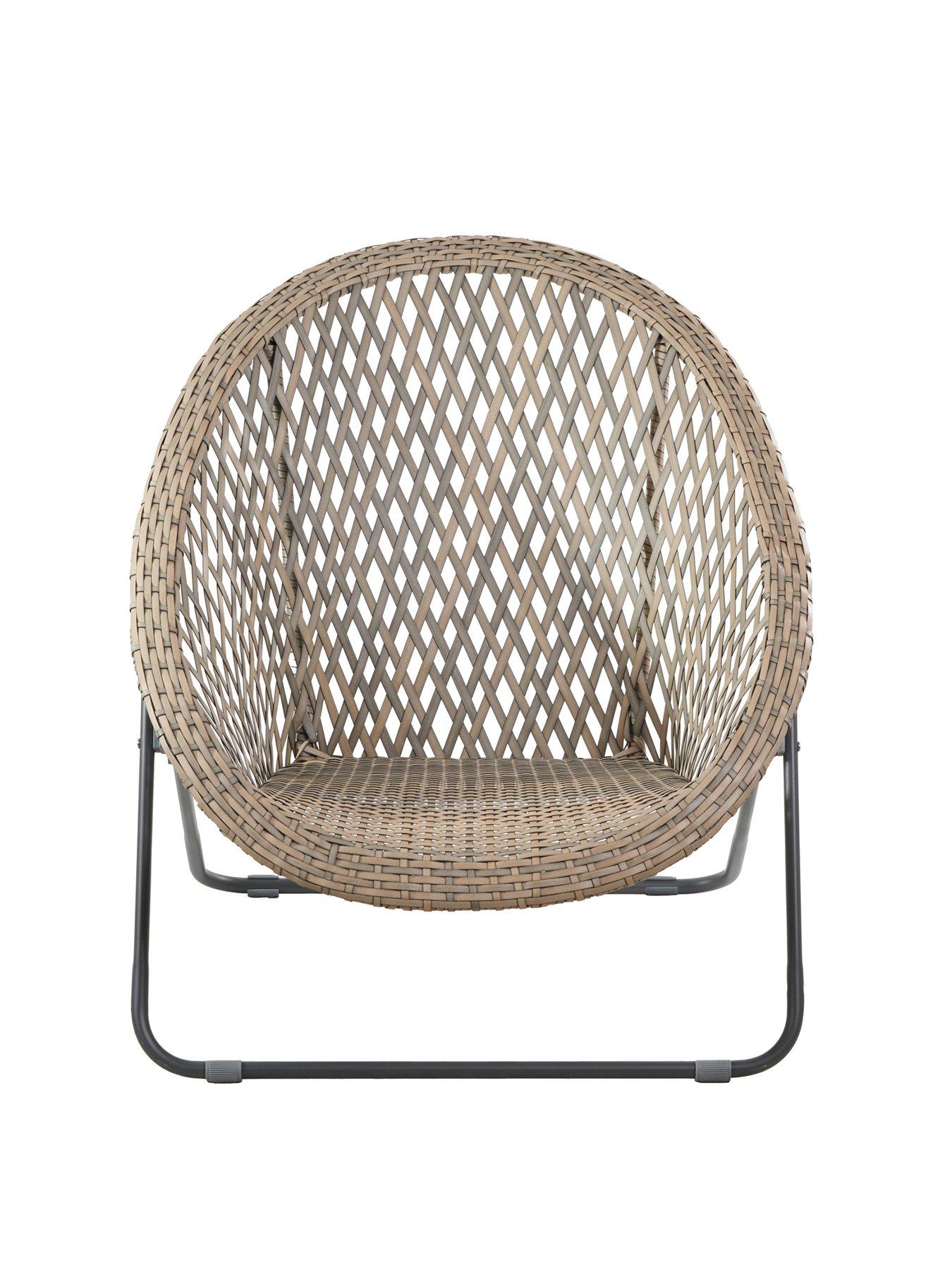 Image 4 of 7 of Pacific Lifestyle Tobs Outdoor Grey Foldable Loungers Set