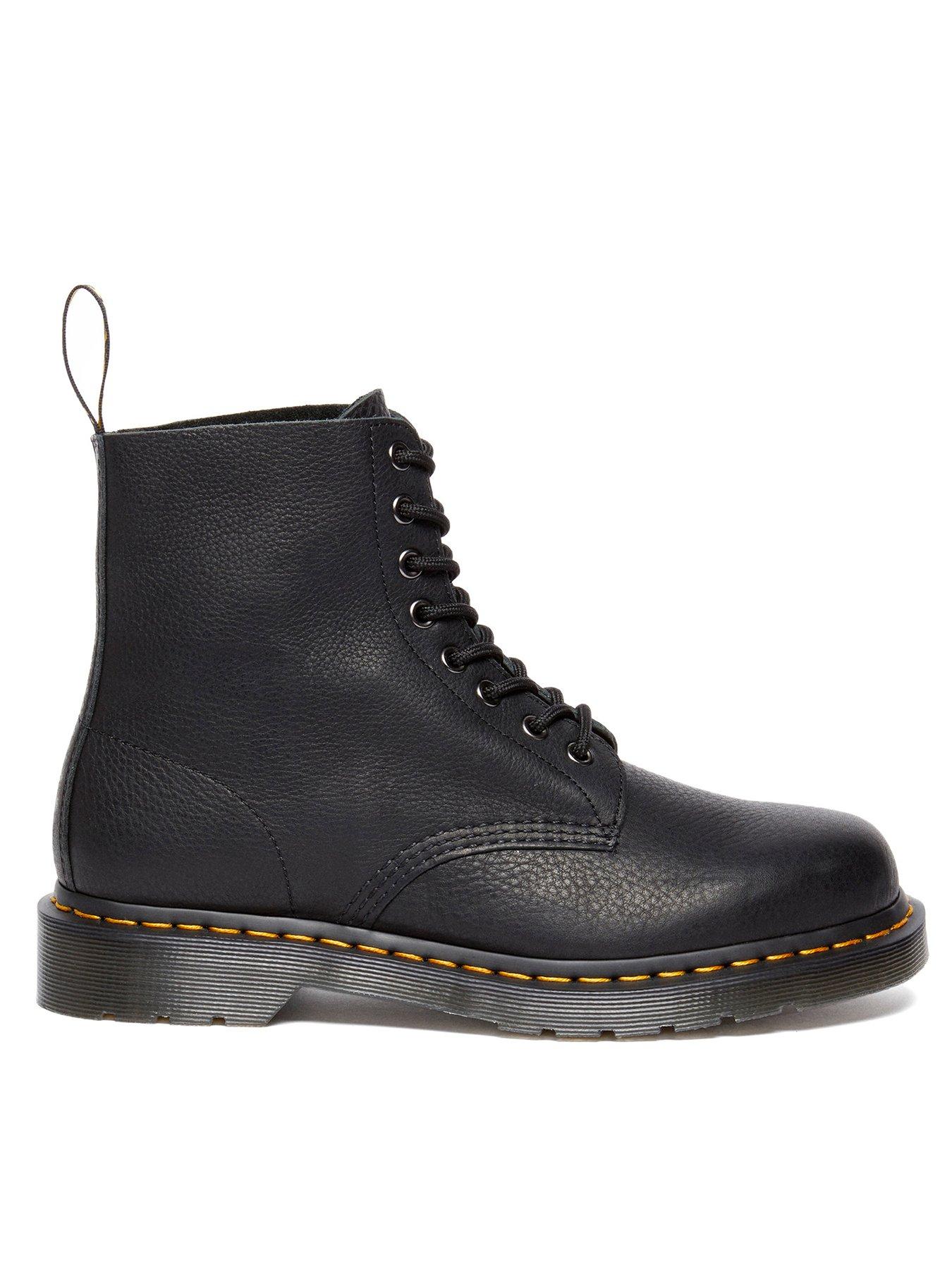 Dr Martens 1460 Ambassador Soft Leather Lace Up Boots - Black