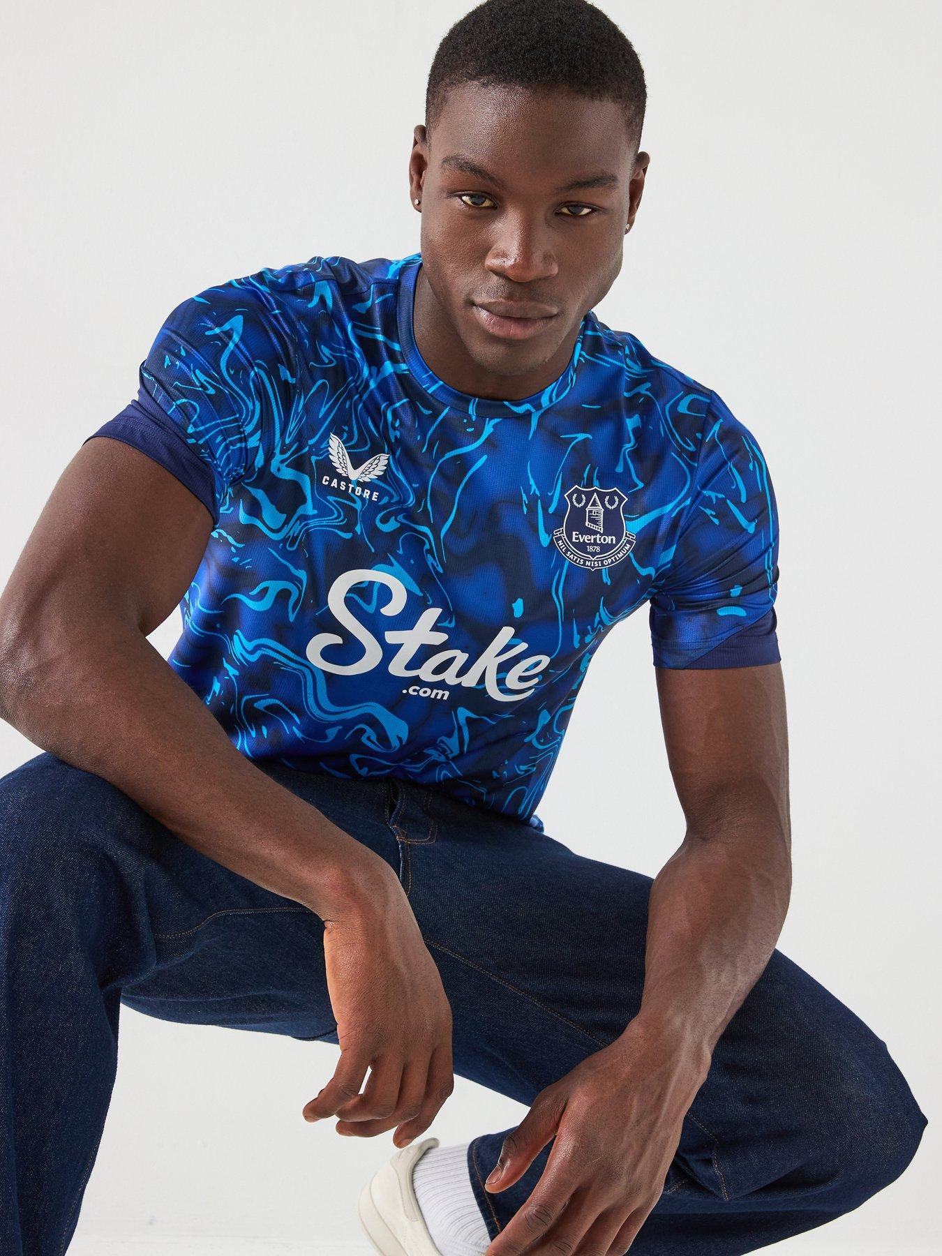 Image 5 of 6 of Castore Everton Mens 25/26 Home Pre Match Shirt - Blue