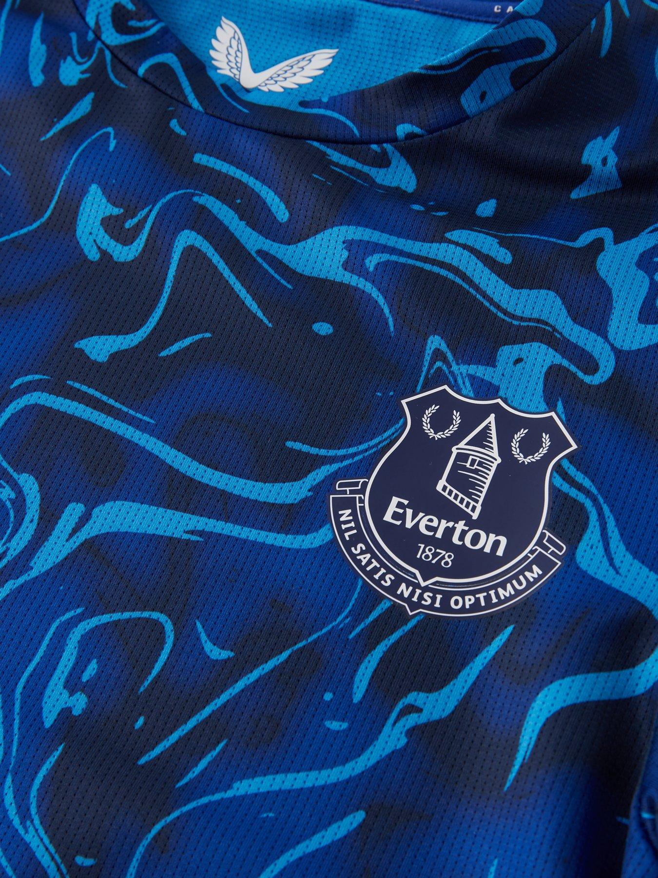 Image 3 of 5 of Castore Everton Junior 25/26 Home Pre Match Shirt - Blue
