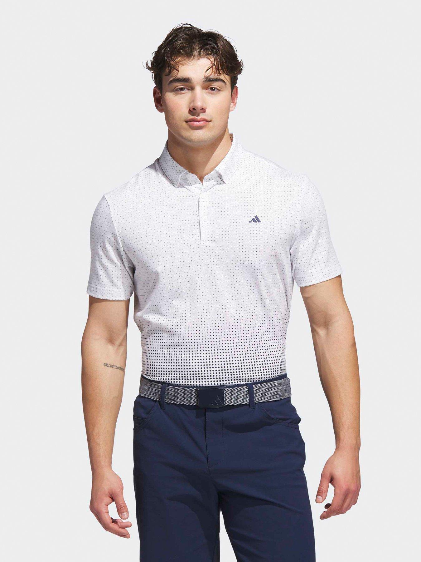 adidas Mens Golf Go To Performance Polo - White