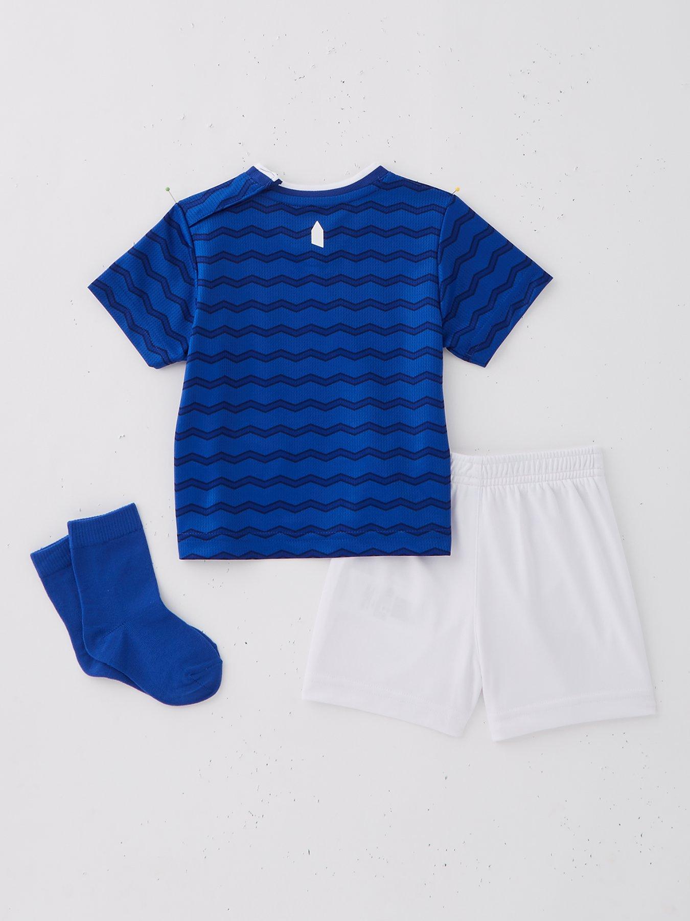 Image 2 of 4 of Castore Everton Baby 25/26 Home Kit - Blue