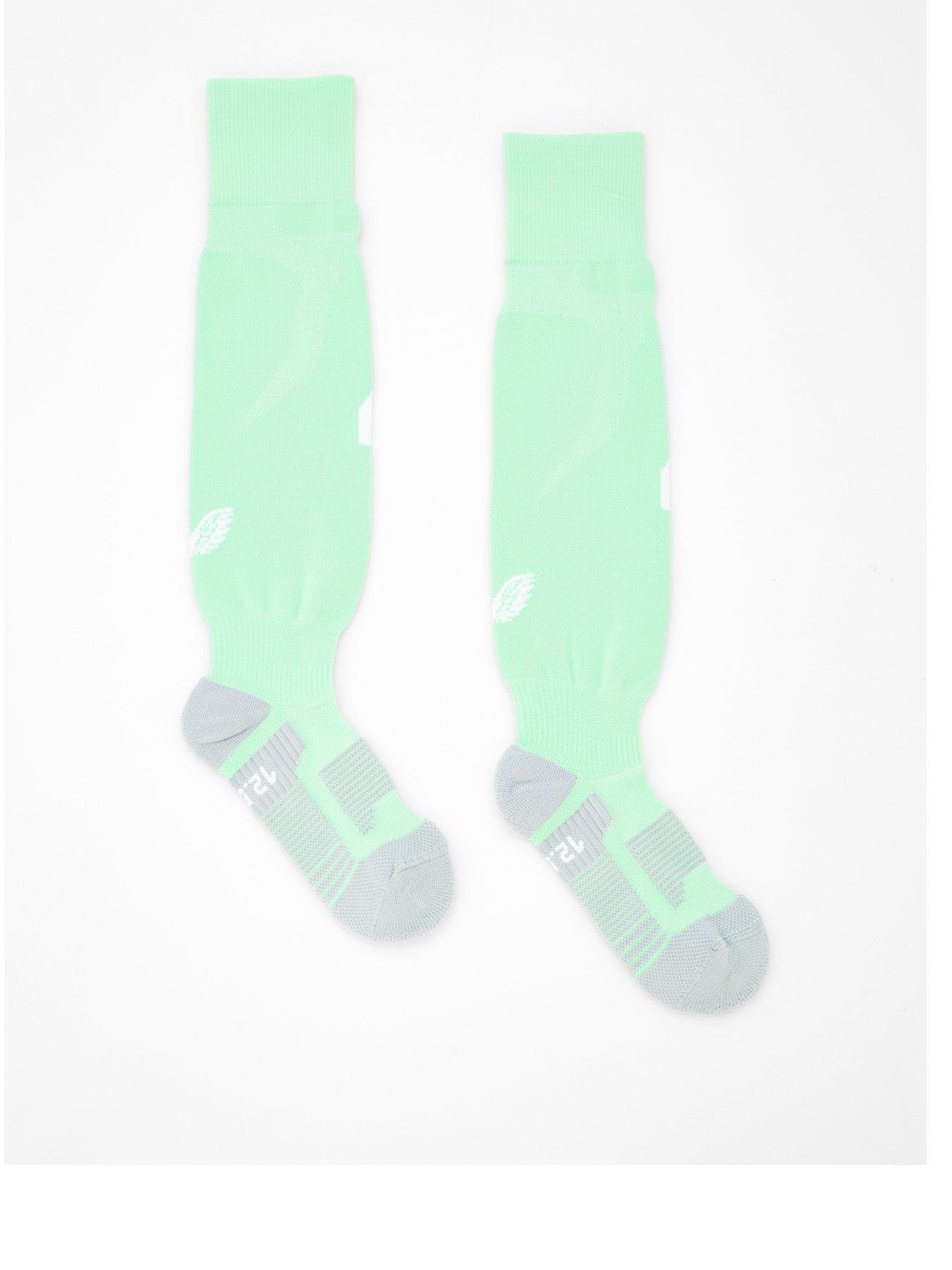 Image 1 of 3 of Castore Everton Goal Keeper Junior 25/26 Home Sock - Green