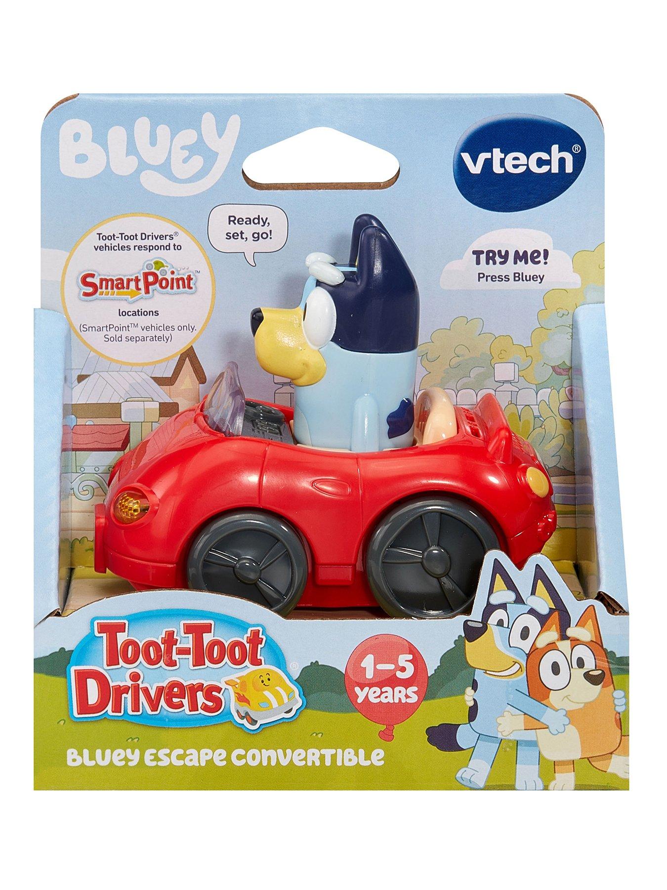 Image 3 of 4 of VTech Toot-Toot Drivers Bluey: Bluey Escape Convertible