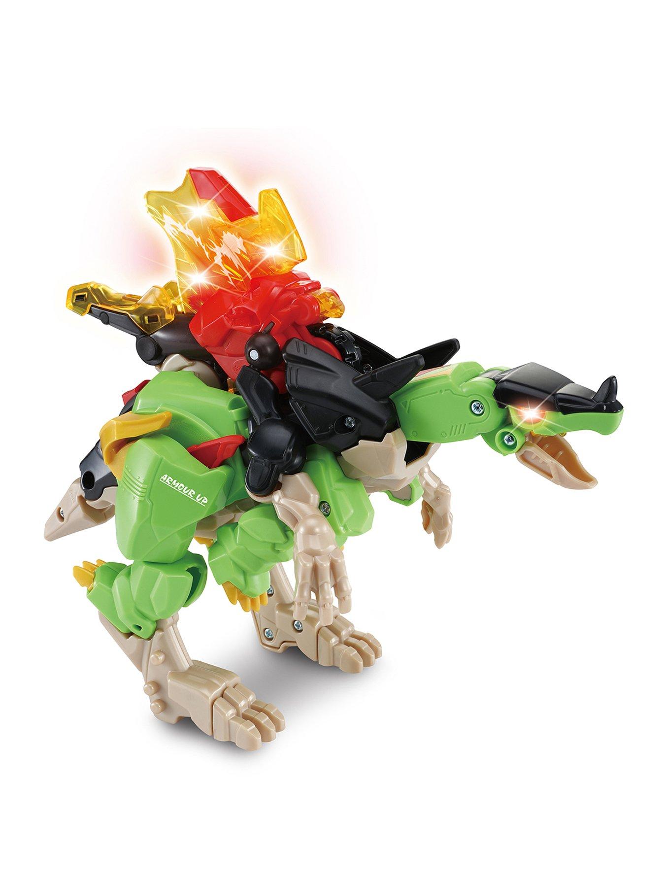 VTech Switch  &  Go Dinos Armour Up Triceratops Spinosaurus