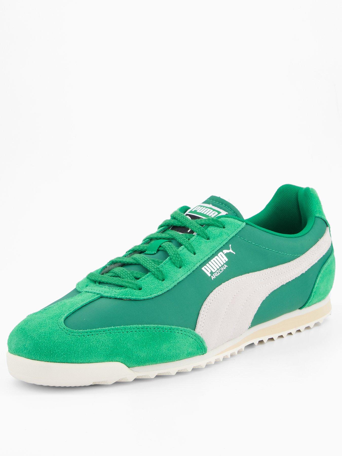Image 2 of 7 of Puma Unisex Arizona Nylon Trainer - Green