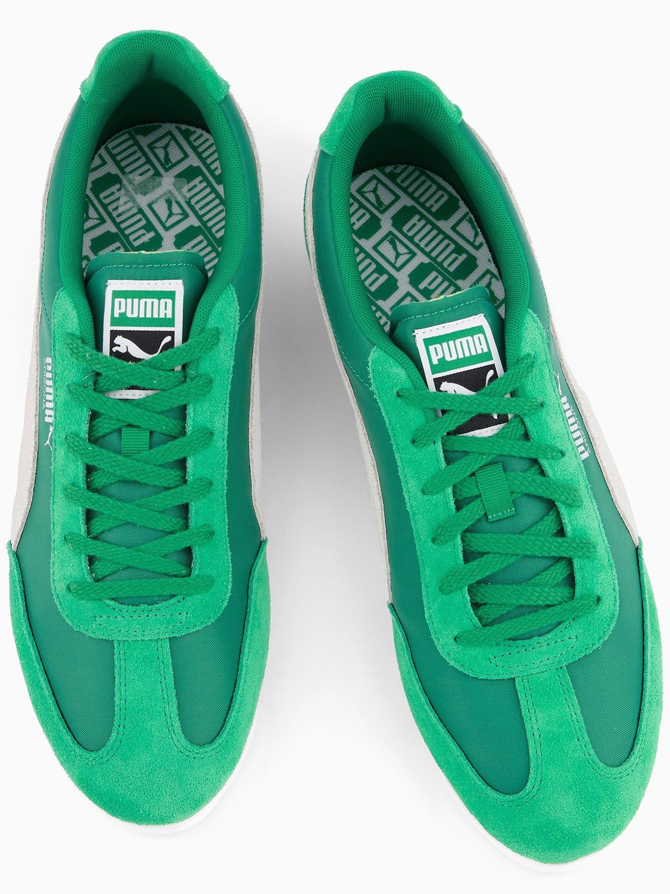 Image 3 of 7 of Puma Unisex Arizona Nylon Trainer - Green