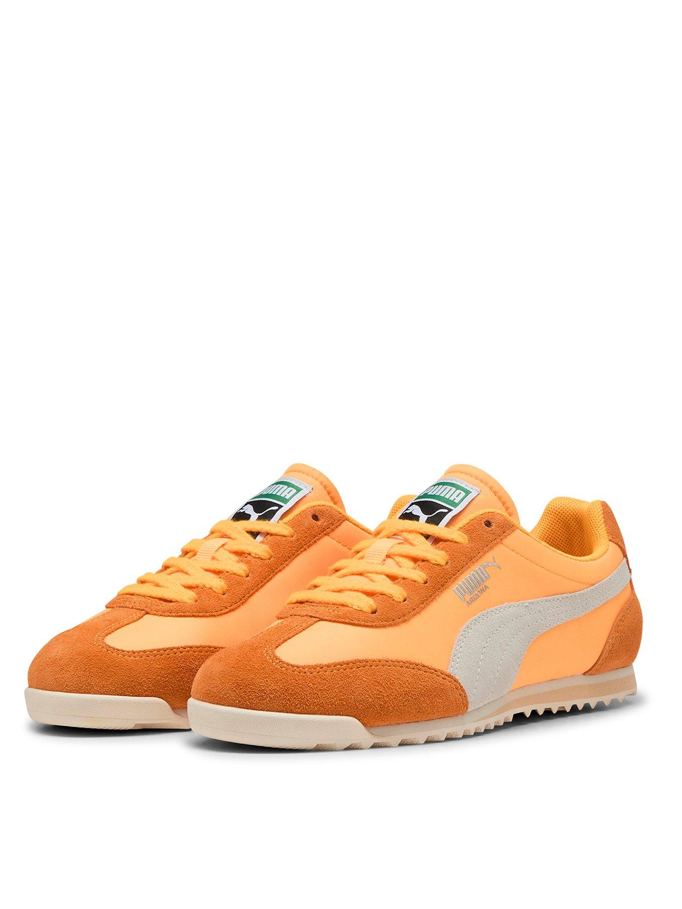 puma-womens-arizona-nylon-trainer-orangestillFront