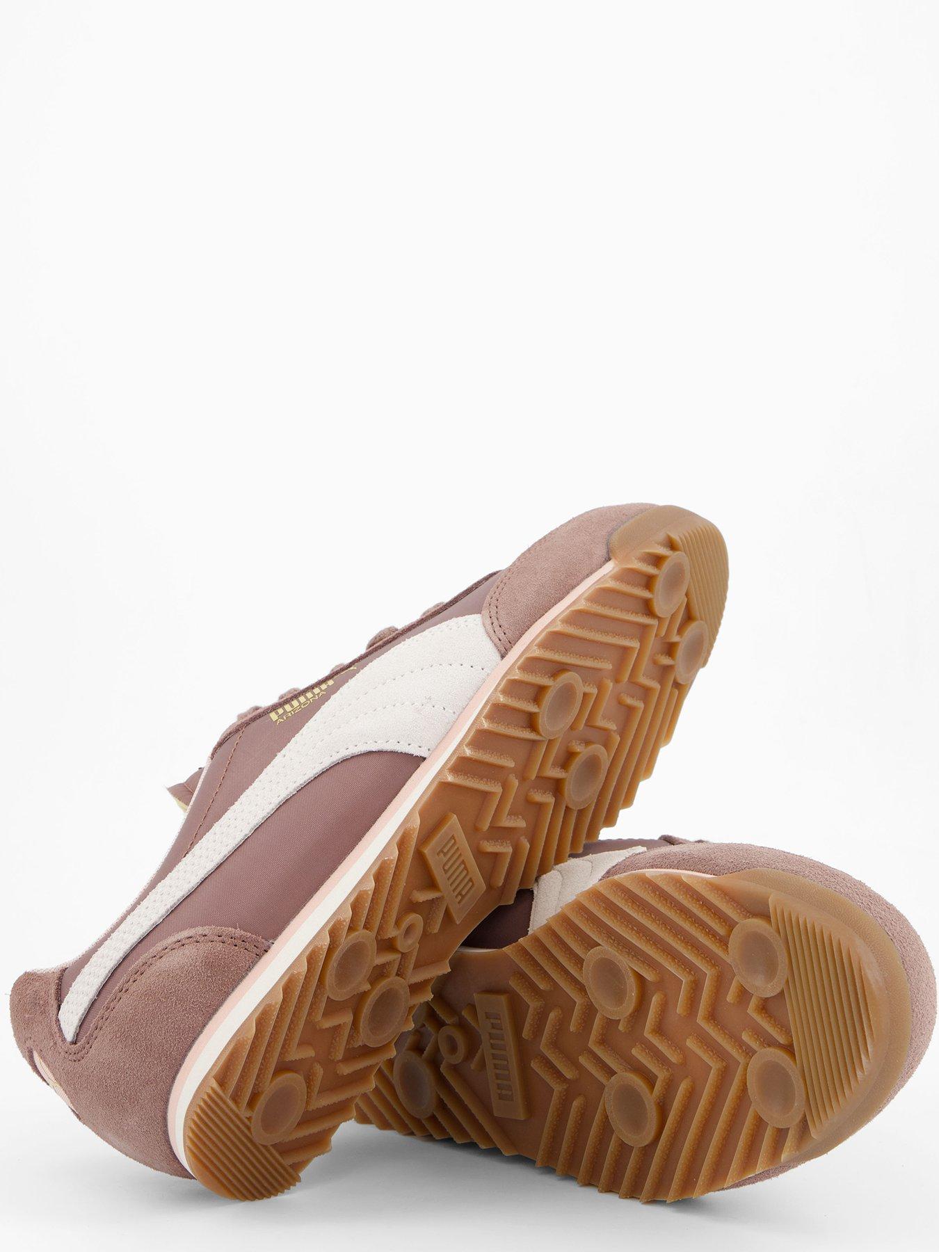 puma-womens-arizona-nylon-trainers-browndetail