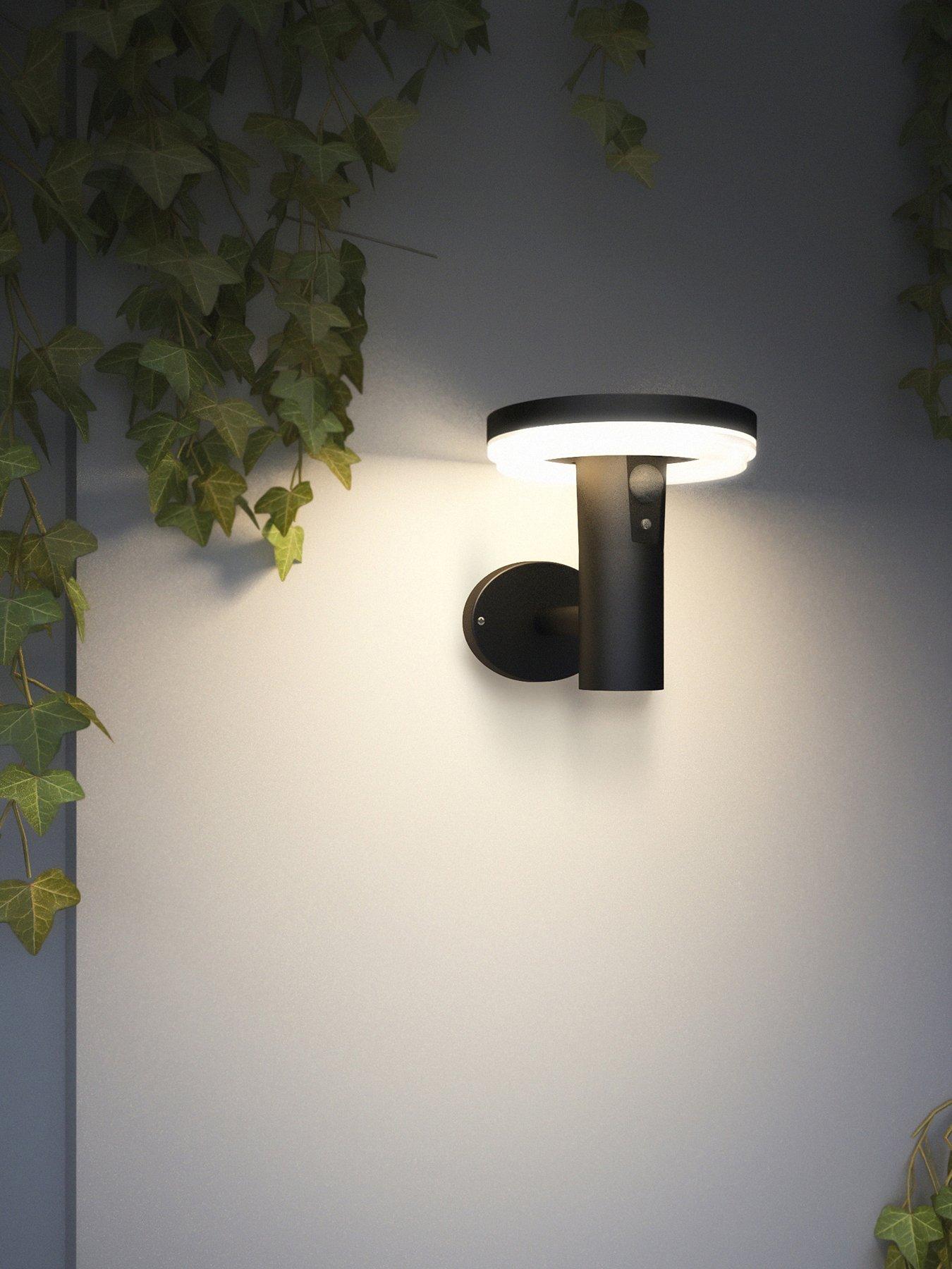 undefined 4lite Antheia Solar Wall Light with built in PIR Motion Sensor