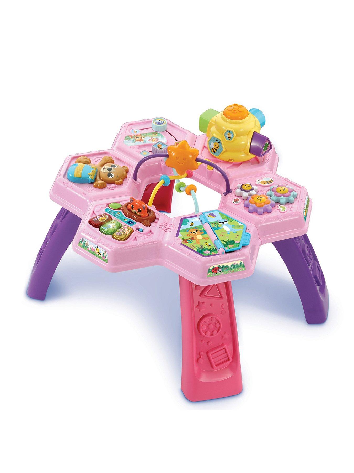 Image 1 of 5 of VTech Baby Busy Bee Activity Table Pink