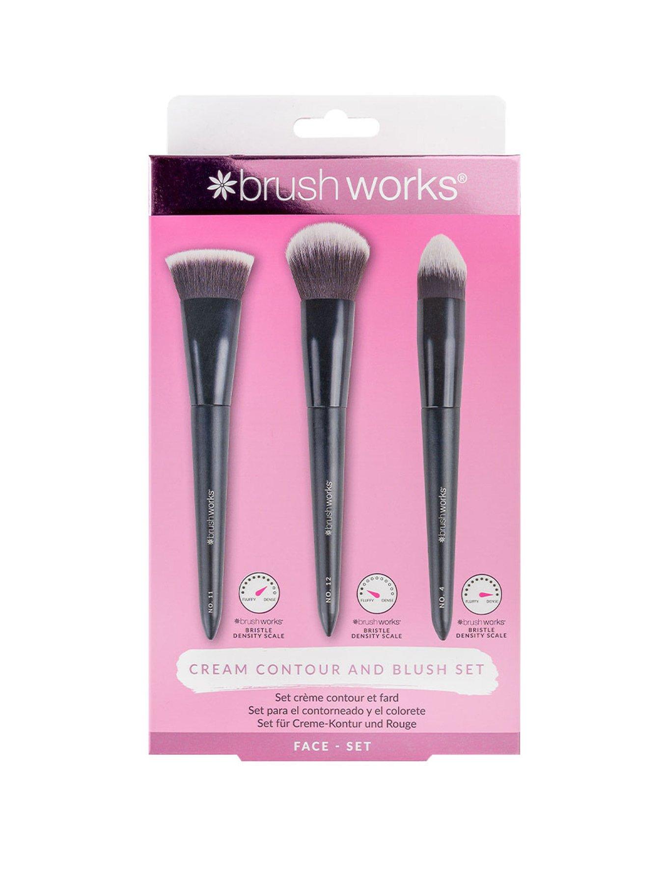 Image of Brushworks Cream Contour and Blush Makeup Brush Set