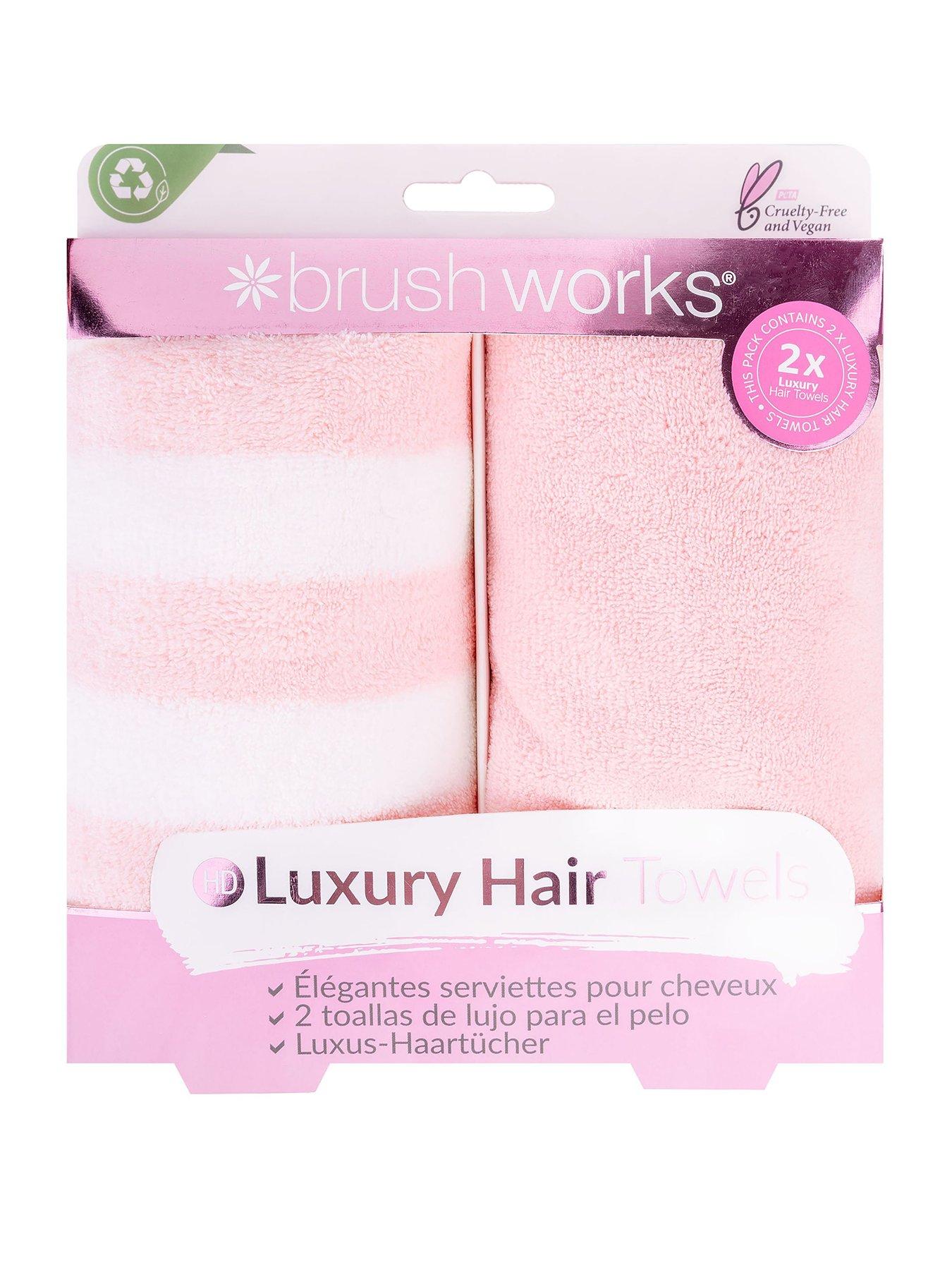 Brushworks Luxury Hair Towel Wrap Duo