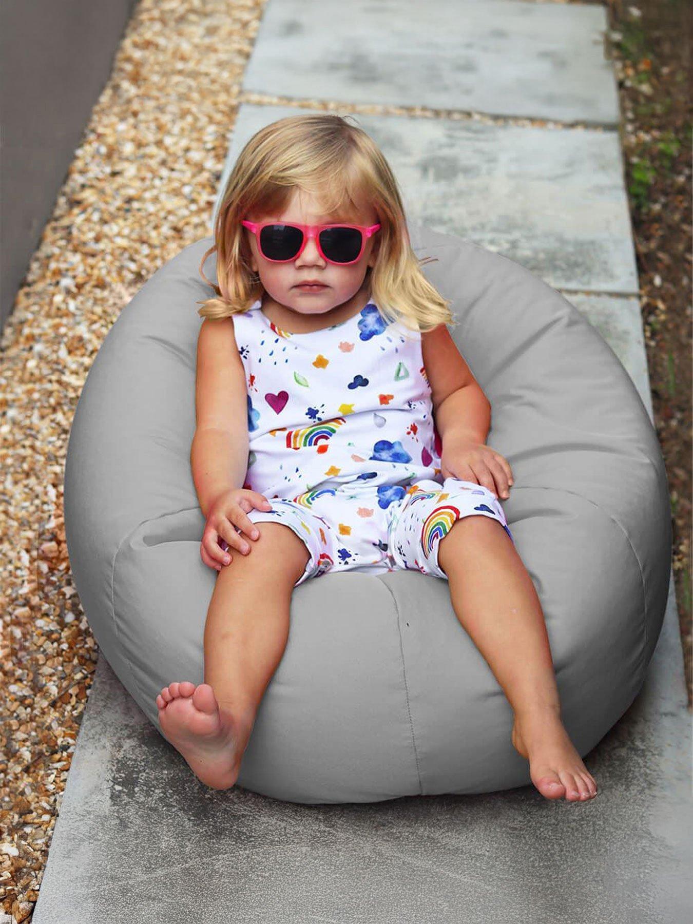 rucomfy Small Kids Beanbag - Indoor/Outdoor