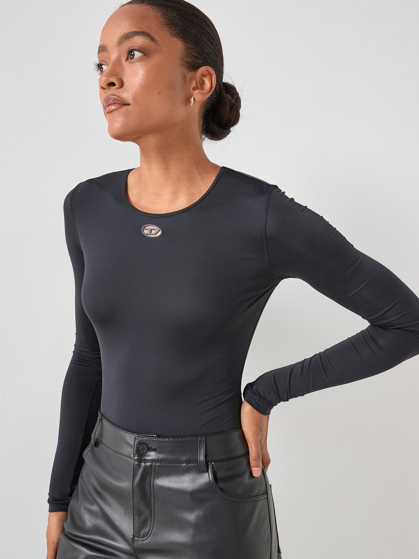 diesel-angelina-d-logo-long-sleeve-bodysuit-black