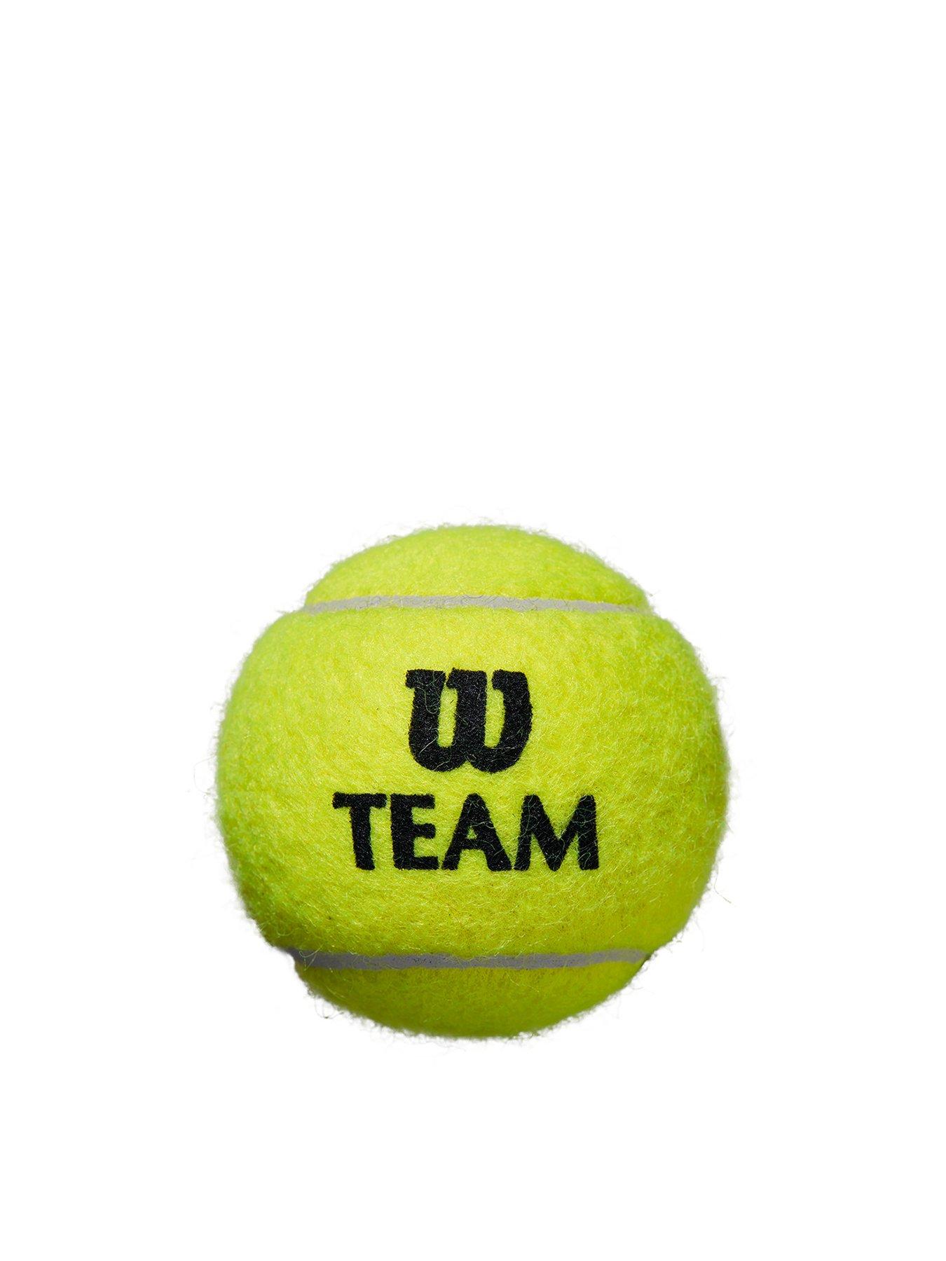 Image 3 of 3 of Wilson Team W Practice 4-pack Tennis Balls