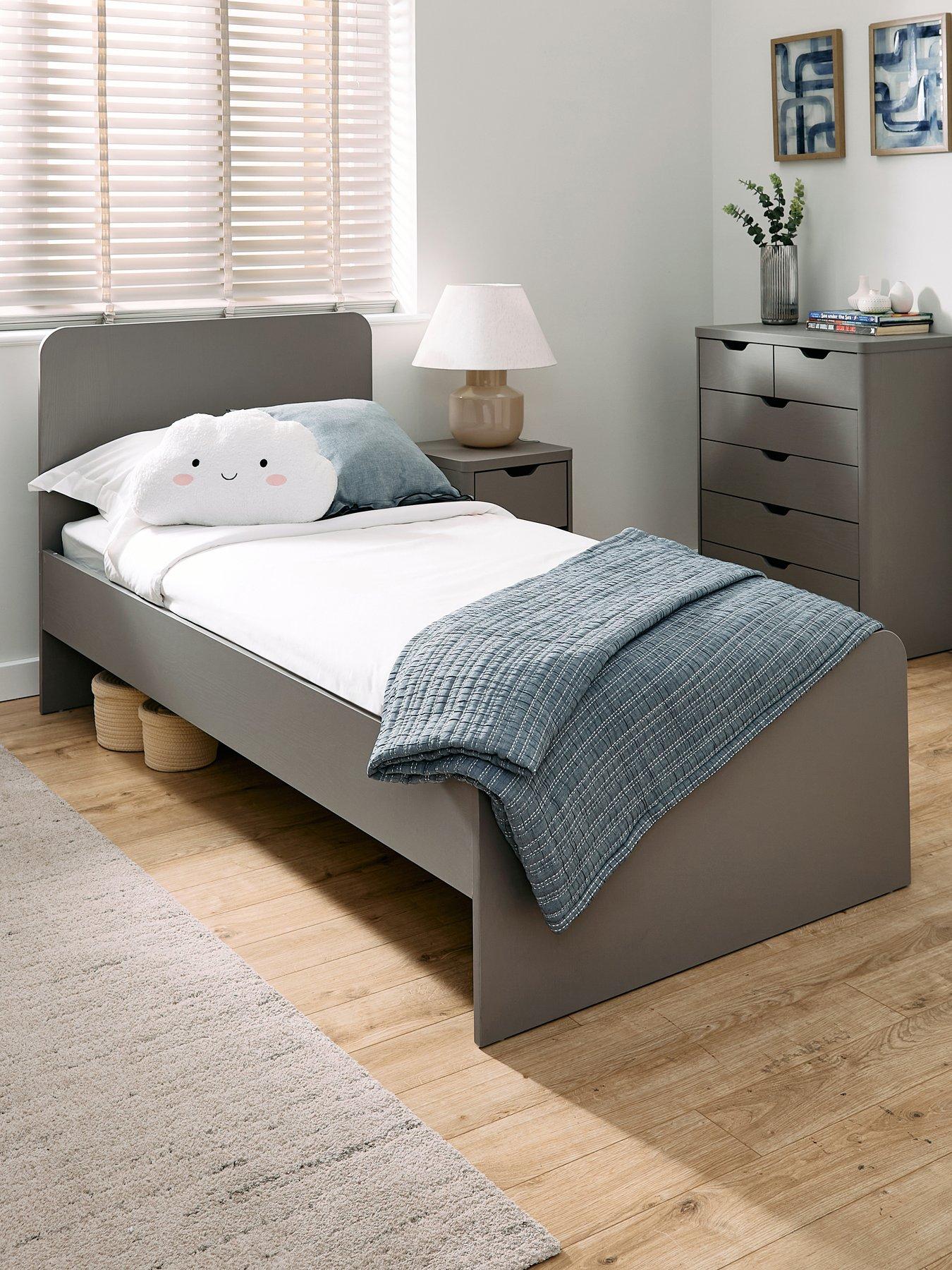 the-very-collection-aspen-childrensnbspsingle-bed-with-mattress-options-buy-amp-savenbsp--grey-oak