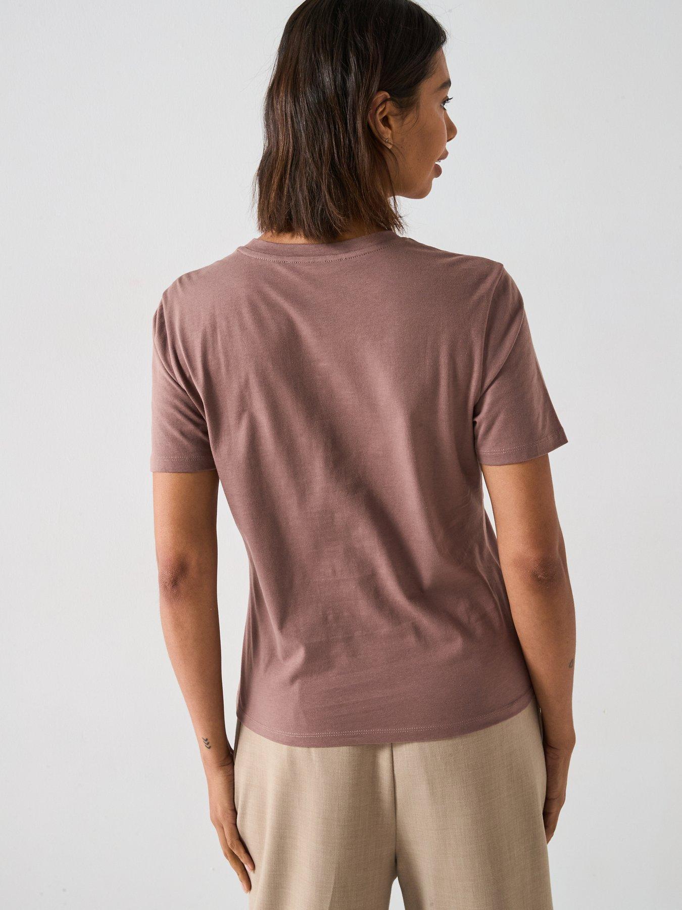 v-by-very-floral-t-shirt-brownstillFront