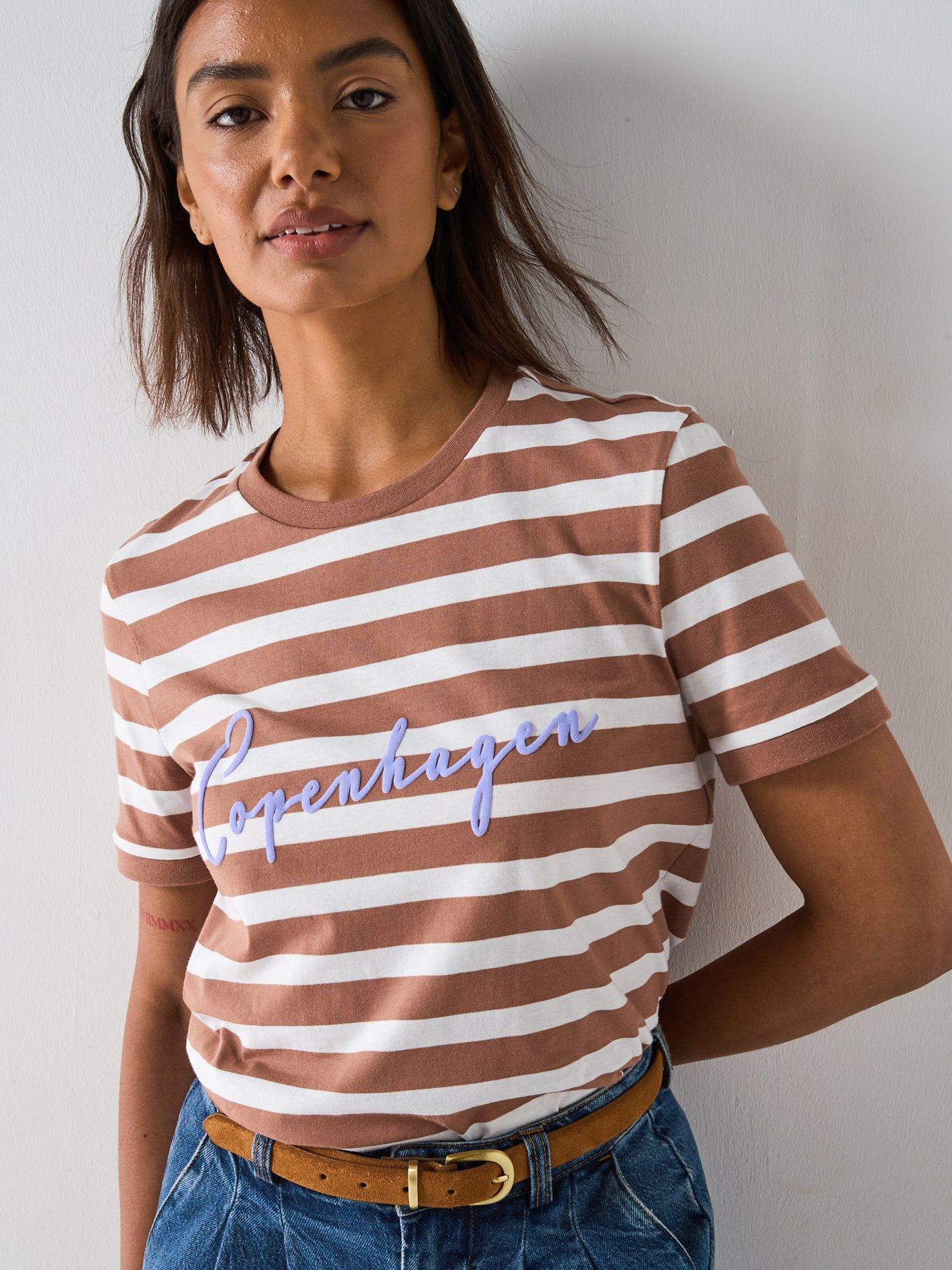 v-by-very-copenhagen-stripe-t-shirt-browndetail