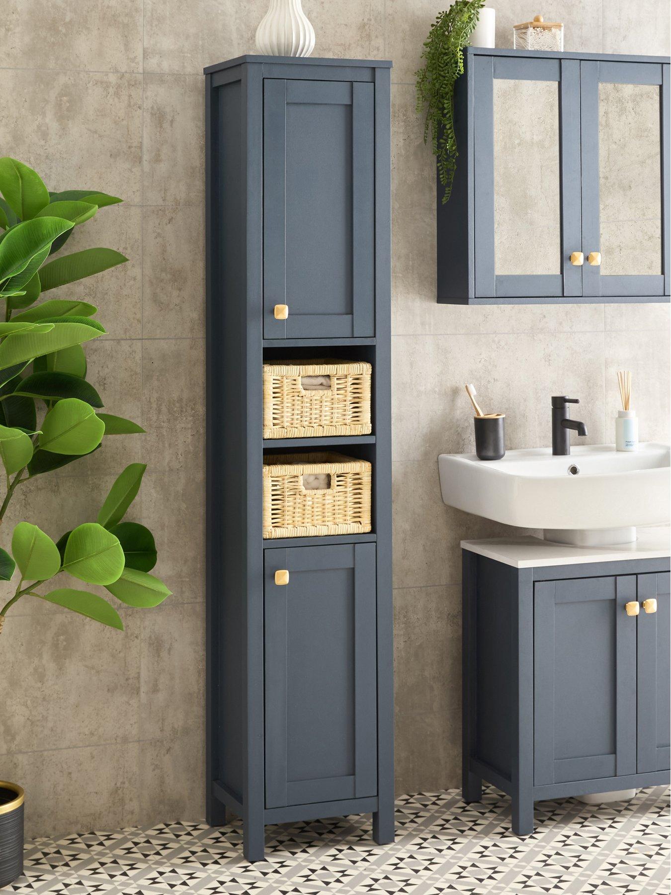 Very Home Rafferty Tall Cabinet With 2 Baskets - FSC® Certified