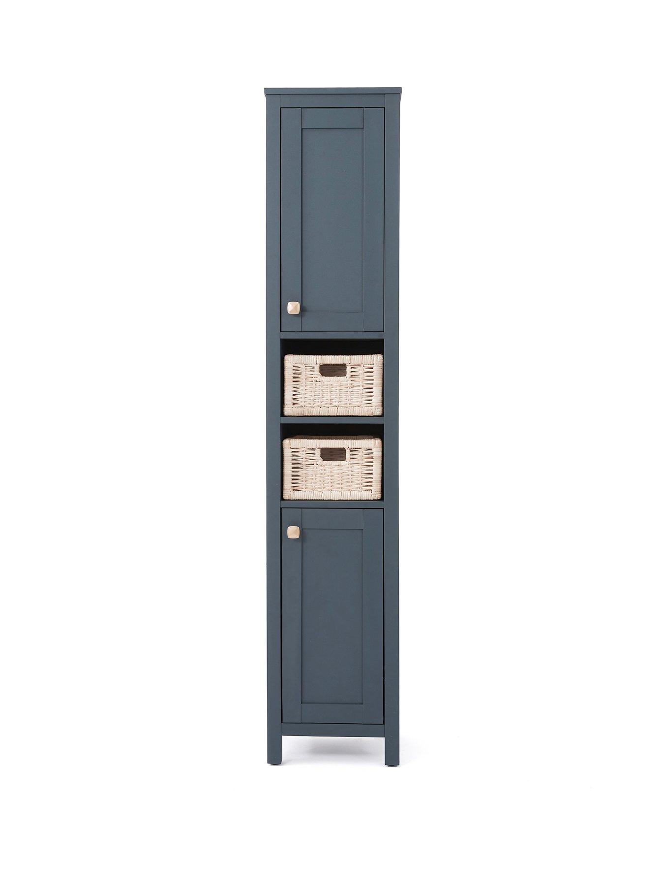 Image 2 of 6 of The Very Collection Rafferty Tall Cabinet With 2 Baskets - FSC&reg; Certified