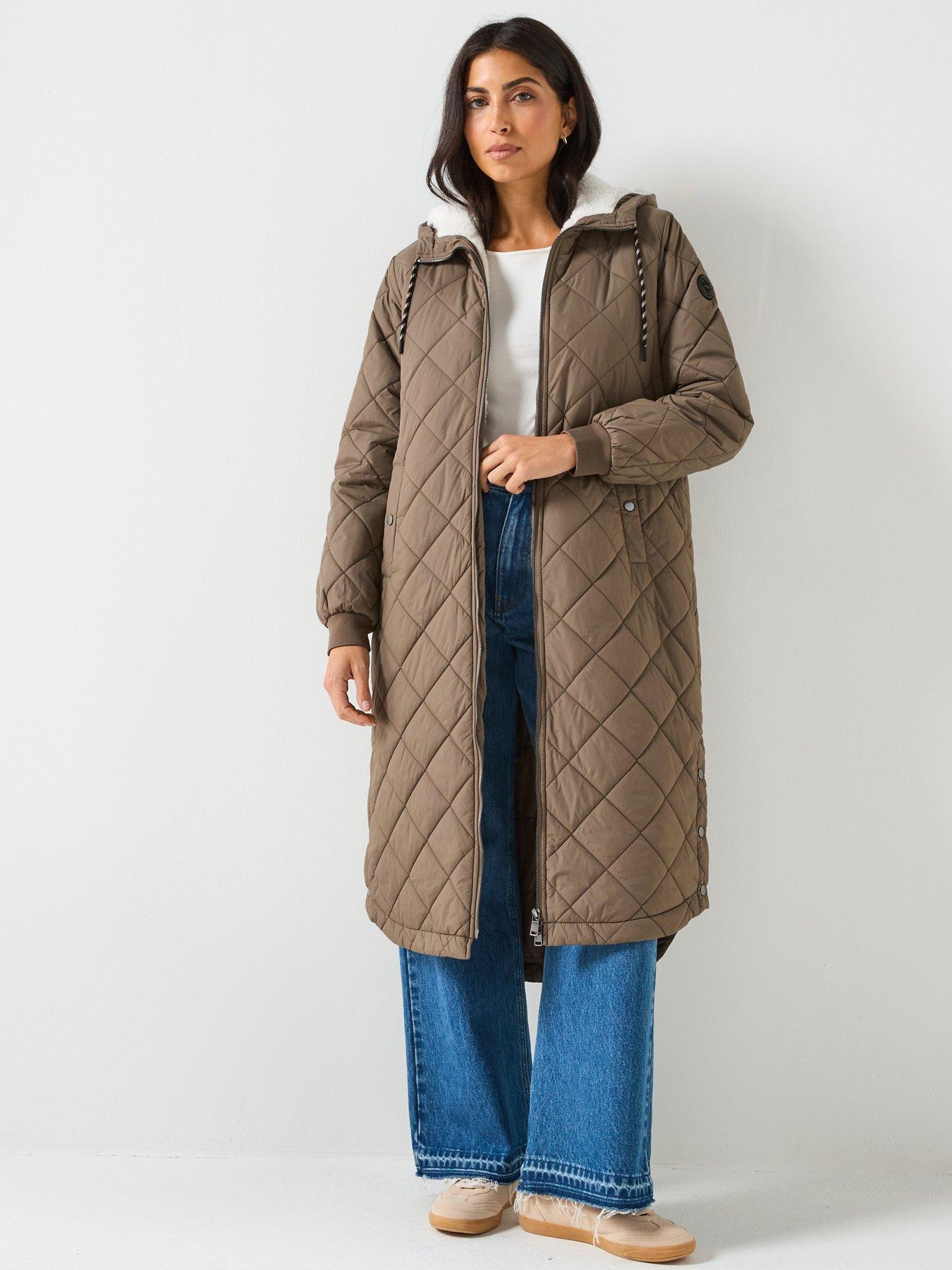 only-newsandy-quilt-long-coat-khaki-greenback