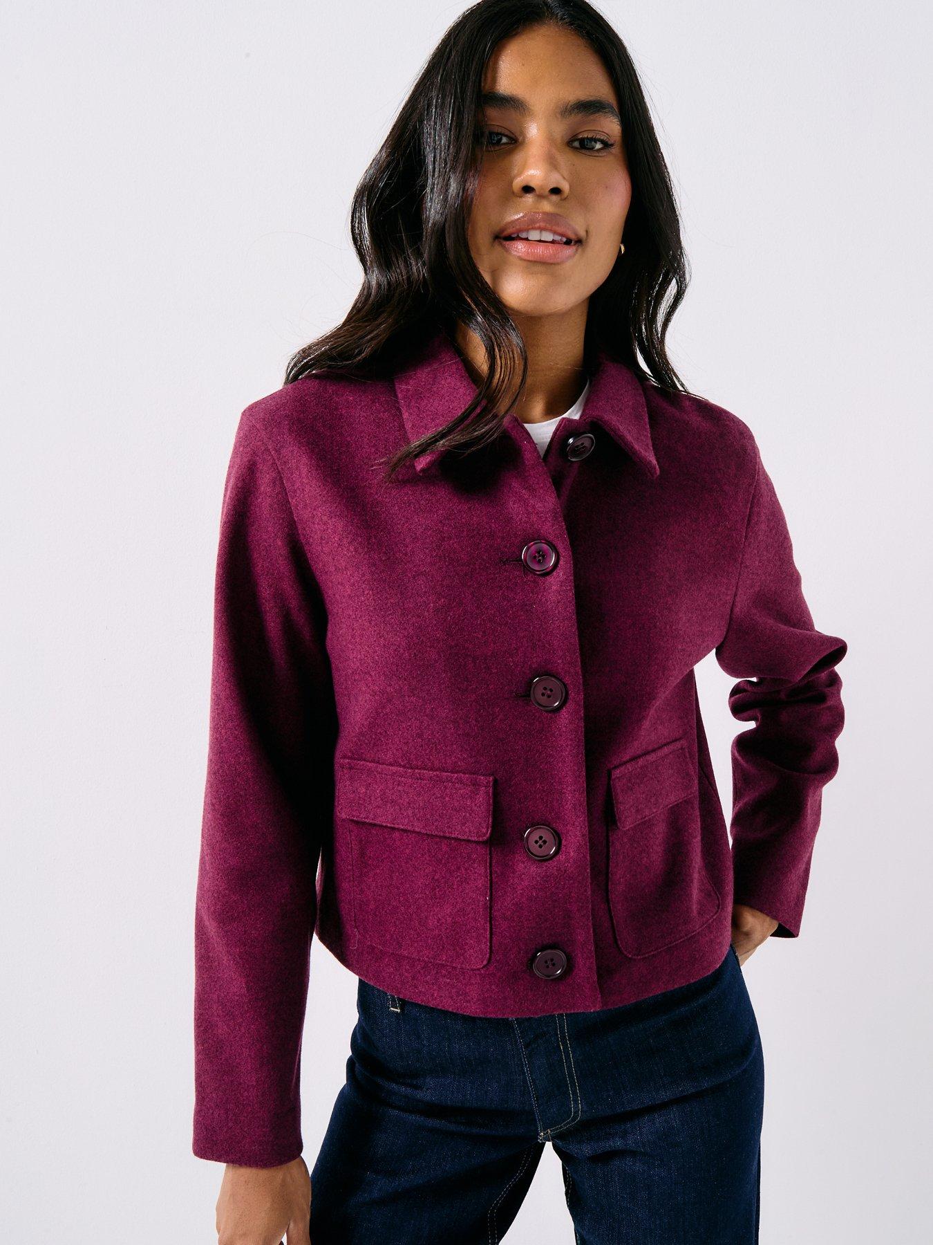 JDY Callie Life Short Jacket - Red