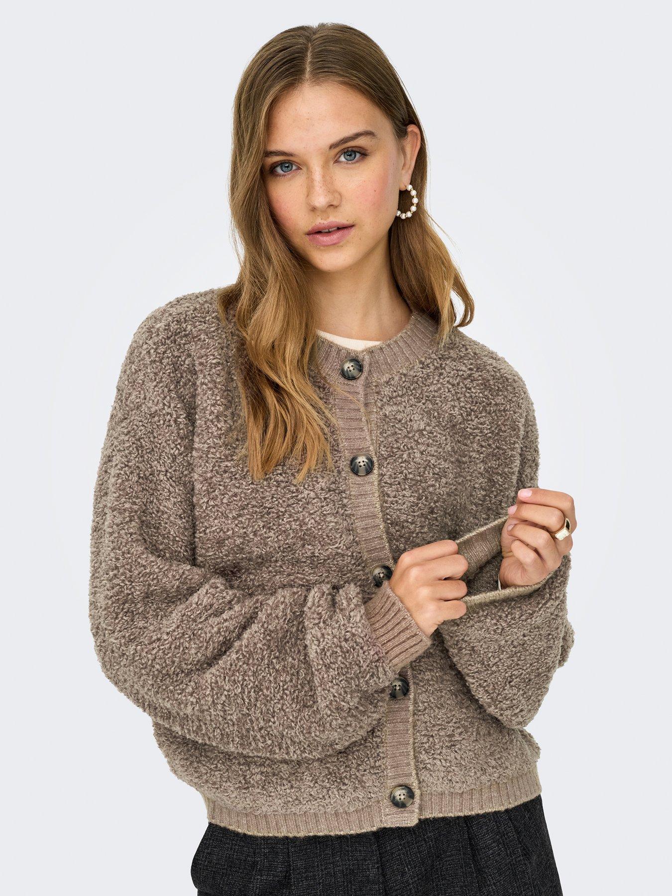 jdy-long-sleeve-cardigan-beige