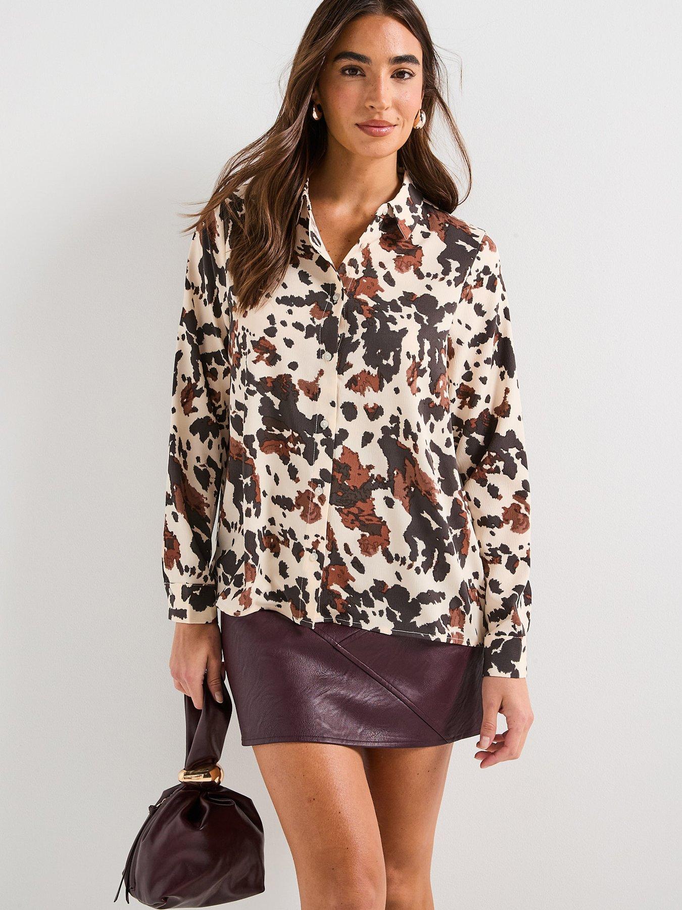 Only Nova Life Elite Long Sleeve Grace Shirt - Brown