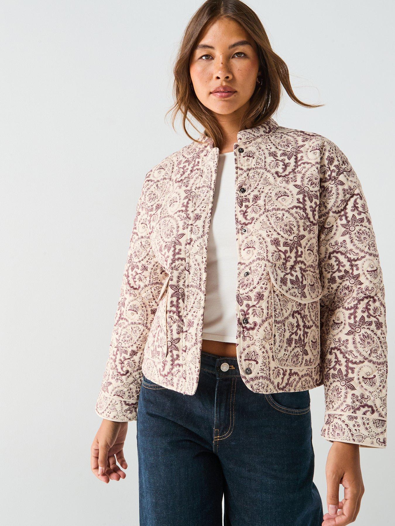 Only Hallie Quilted Jacket - Multi