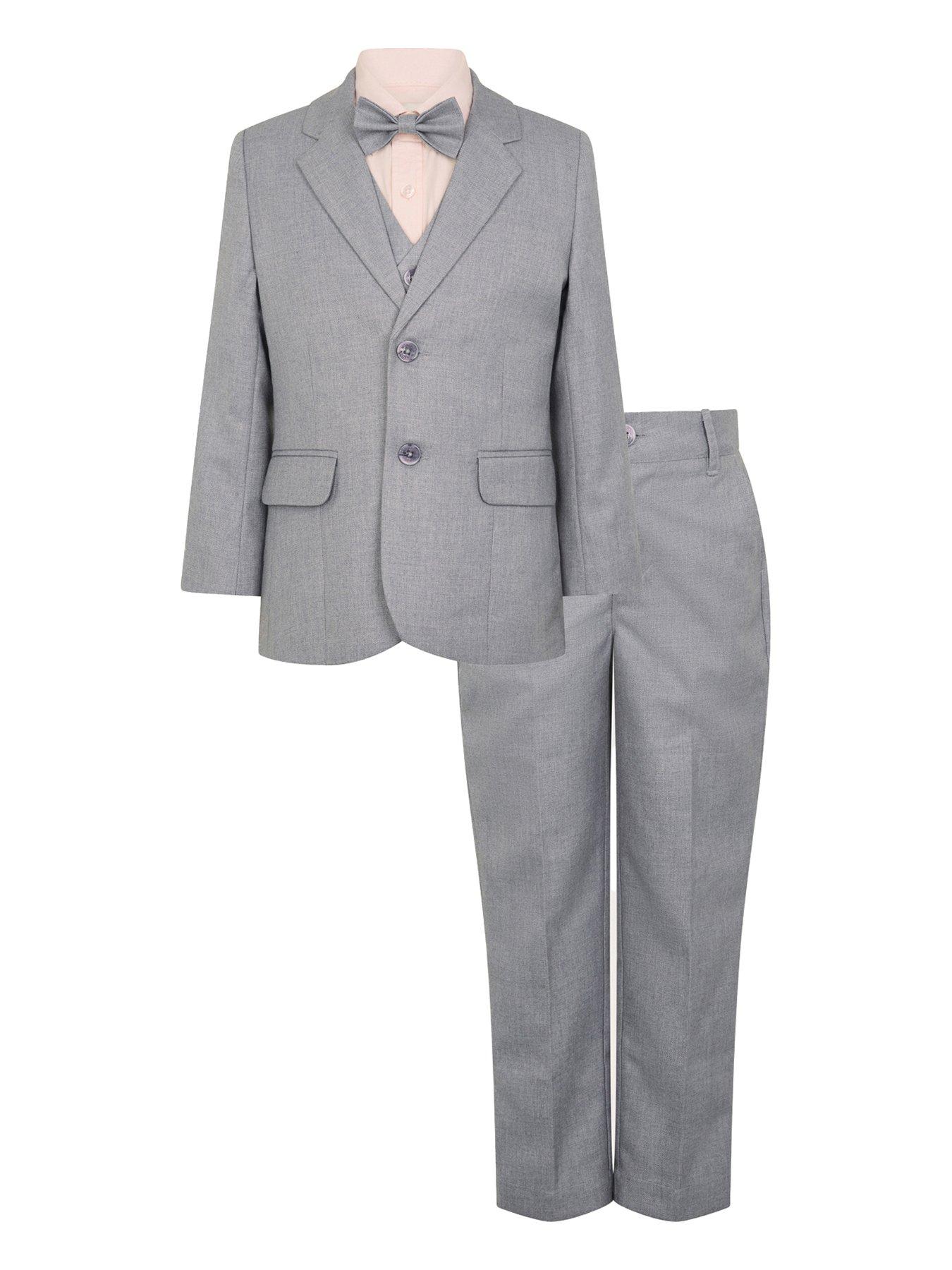 undefined Boys 5 Piece Suit - Grey