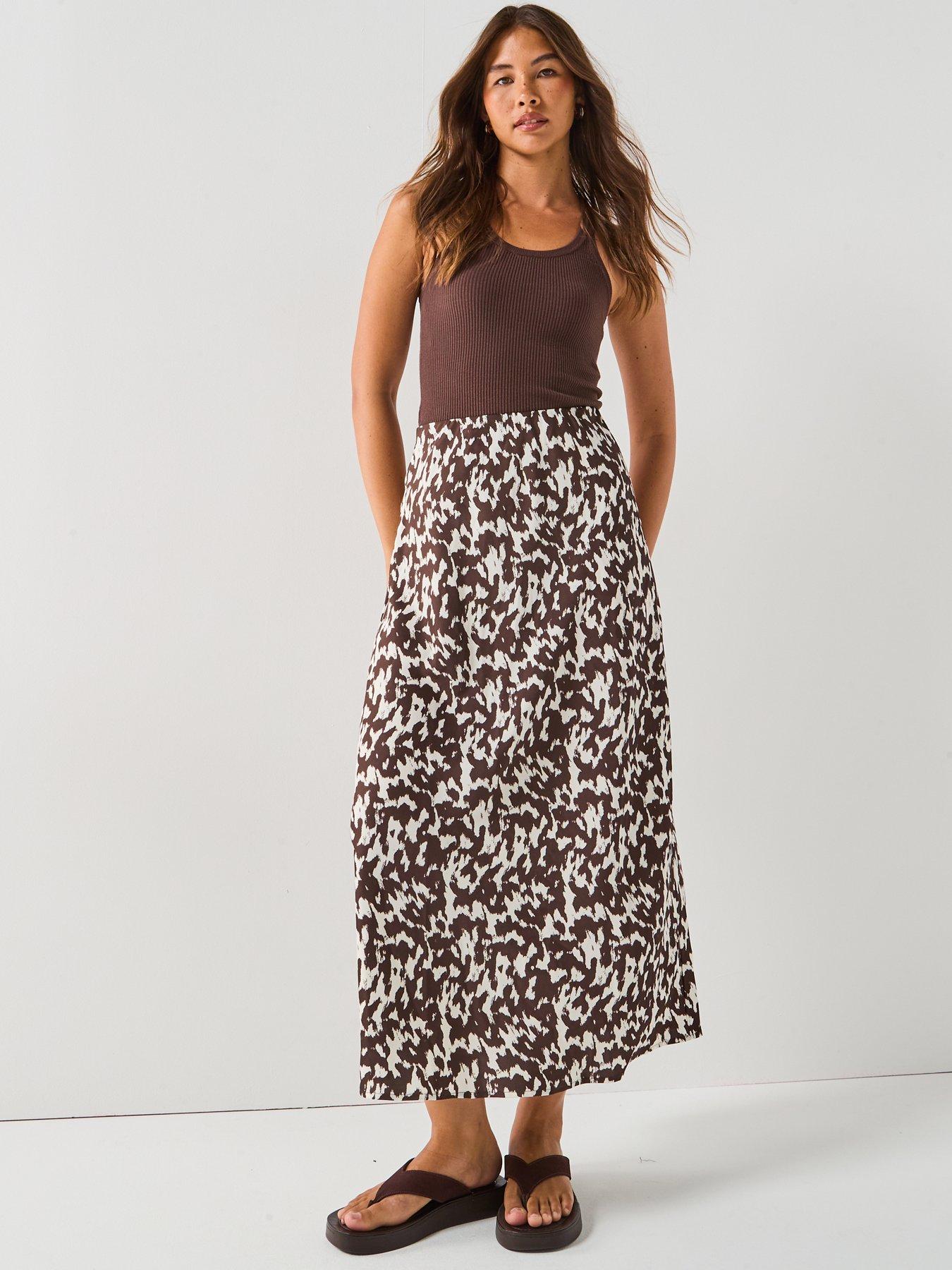 only-chigo-satin-midi-skirt-brown-multiback