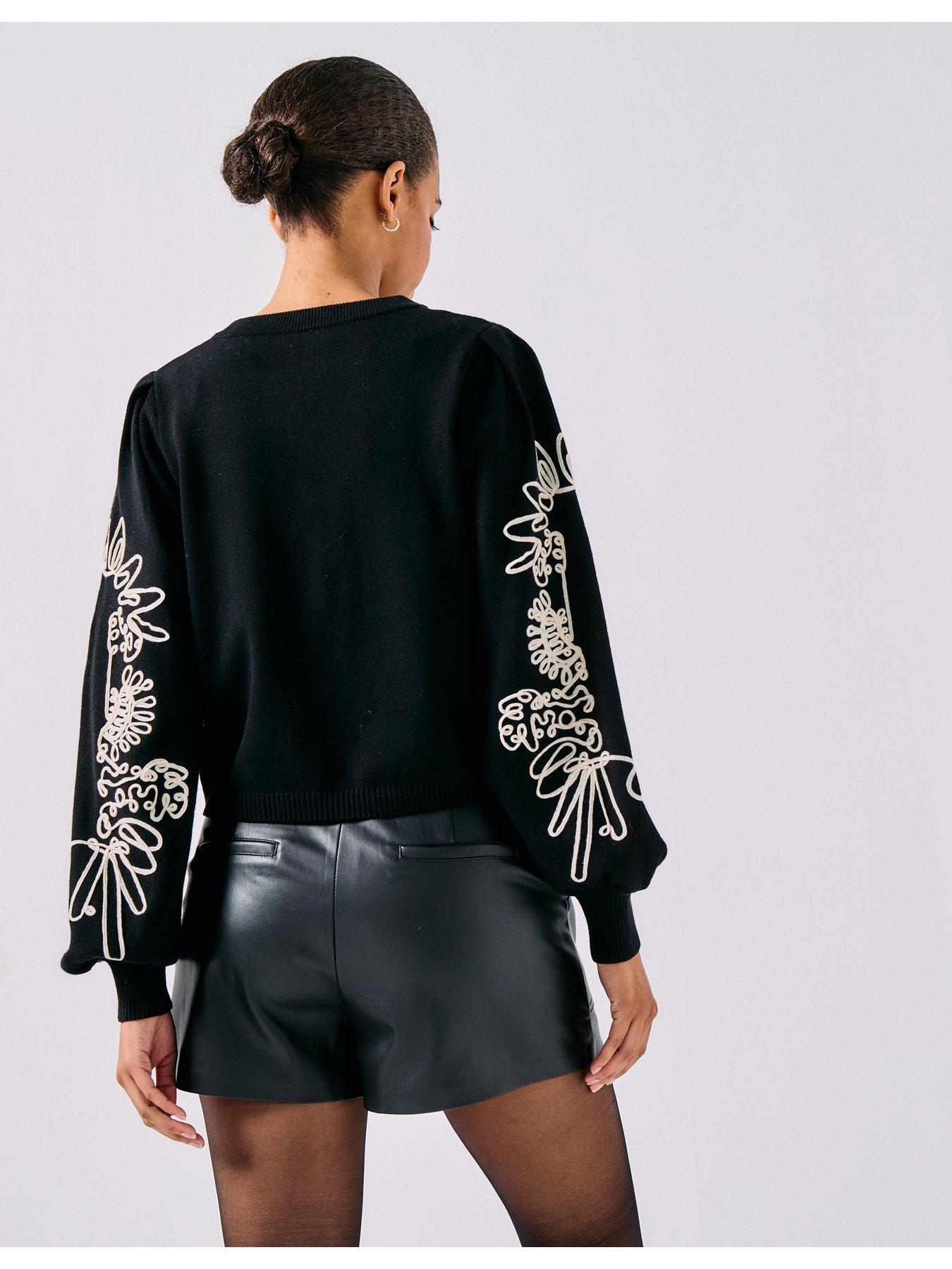 only-magnolia-long-sleeve-detailed-pullover-jumper-blackstillFront