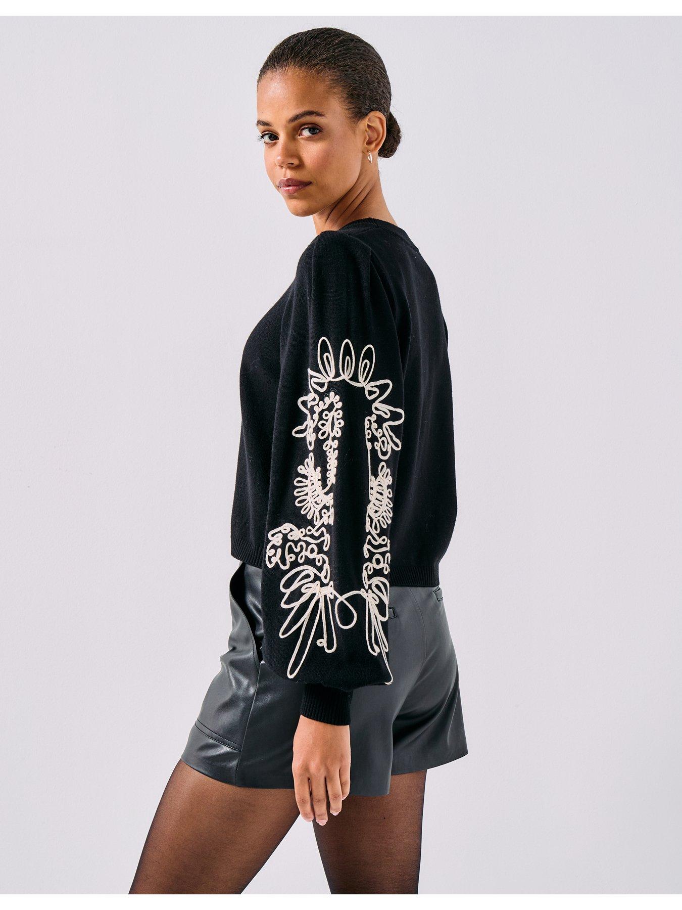 only-magnolia-long-sleeve-detailed-pullover-jumper-blackoutfit