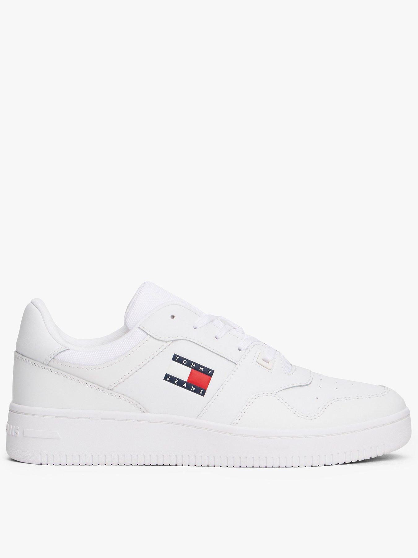 Tommy Jeans TTJM Cupsole Leather Essential Trainers - White