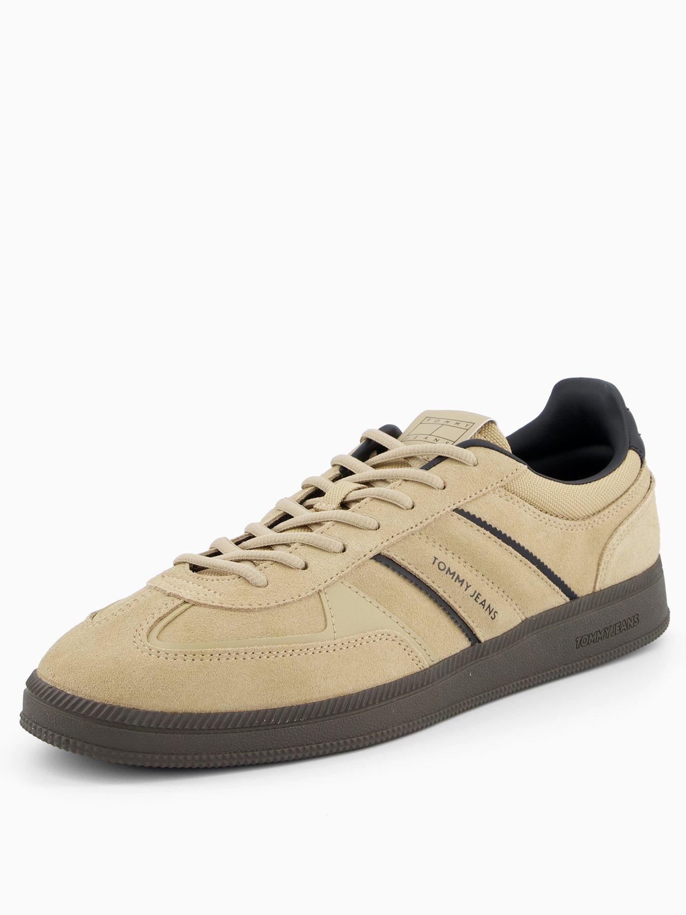 Image 2 of 7 of Tommy Jeans The Greenwich Edge Suede Trainers - Light Brown