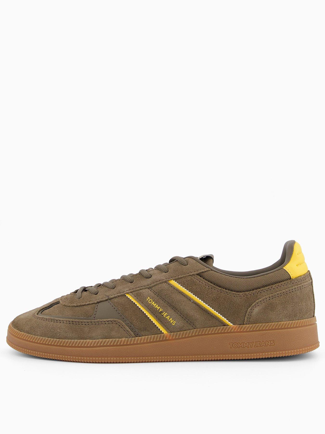 Tommy Jeans The Greenwich Edge Suede Trainers - Green