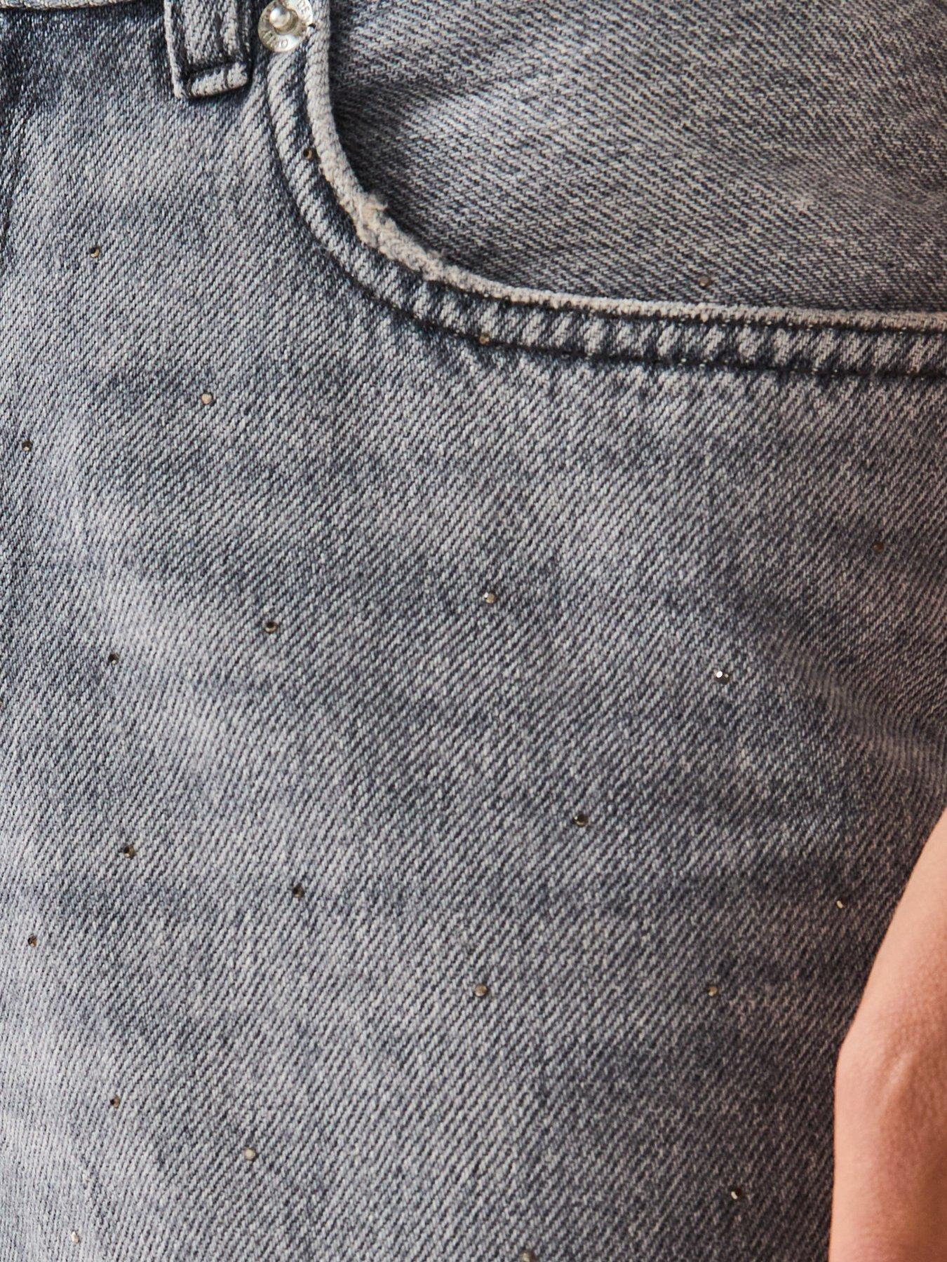 only-cobain-wide-rhinestone-jeans-greydetail