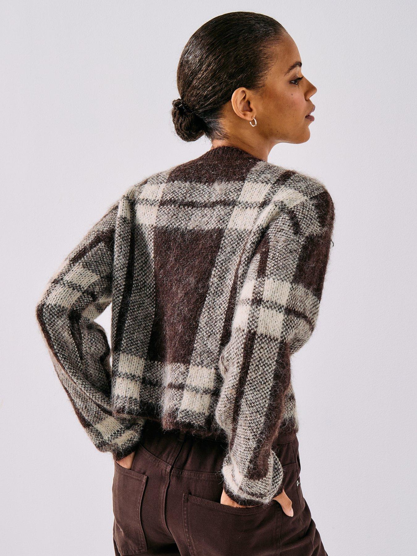 only-beverly-life-long-sleeve-button-knitted-cardigan-brownstillFront