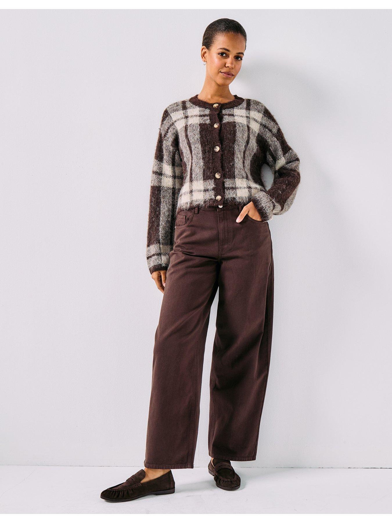 only-beverly-life-long-sleeve-button-knitted-cardigan-brownback