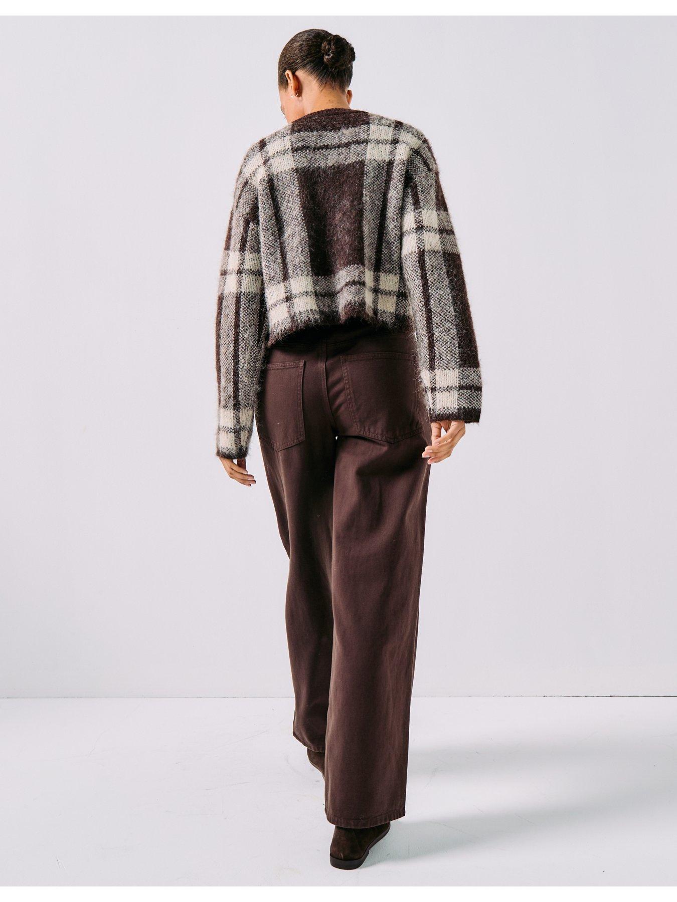 only-beverly-life-long-sleeve-button-knitted-cardigan-browndetail
