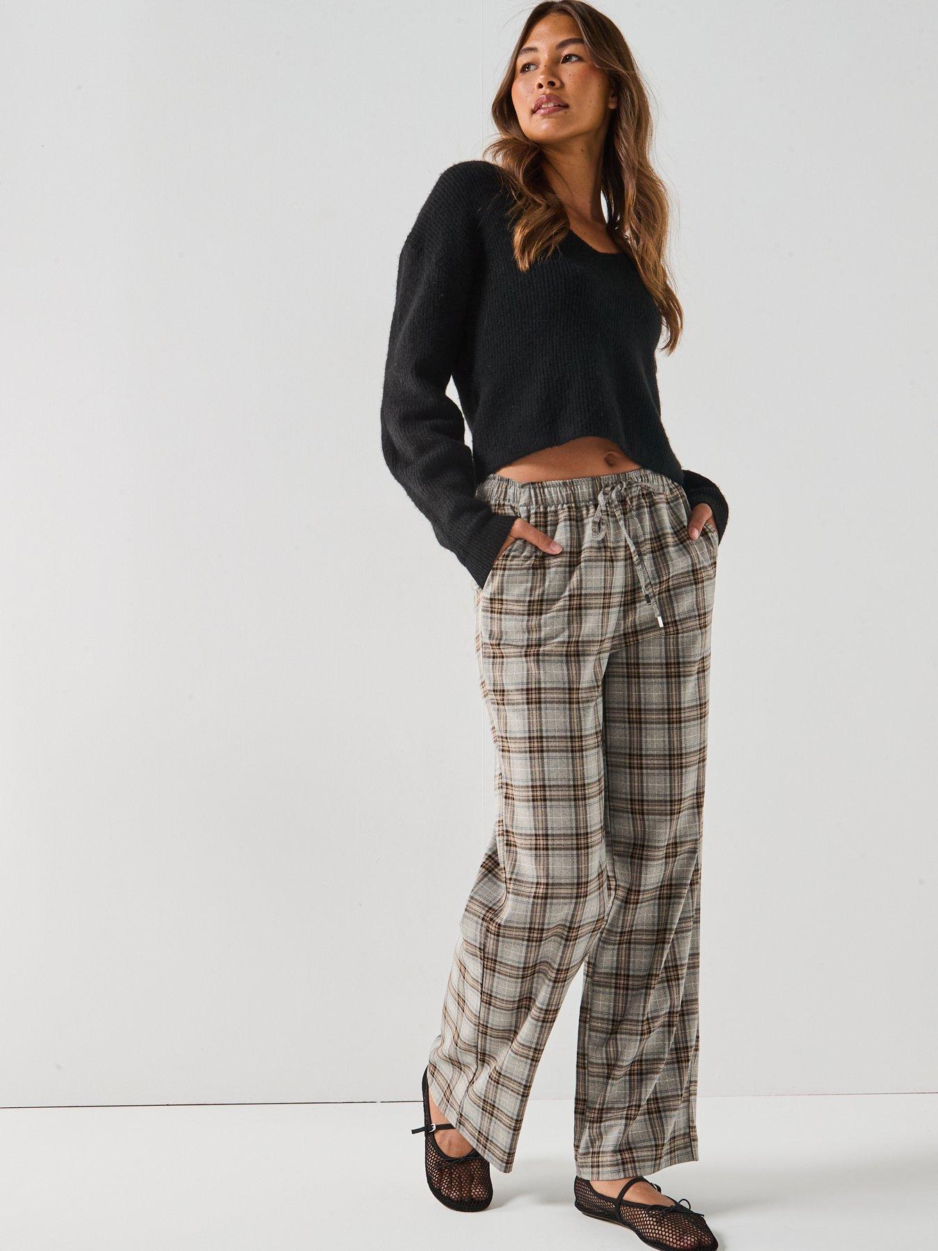 only-onlisadora-wide-leg-fit-trousers-multidetail