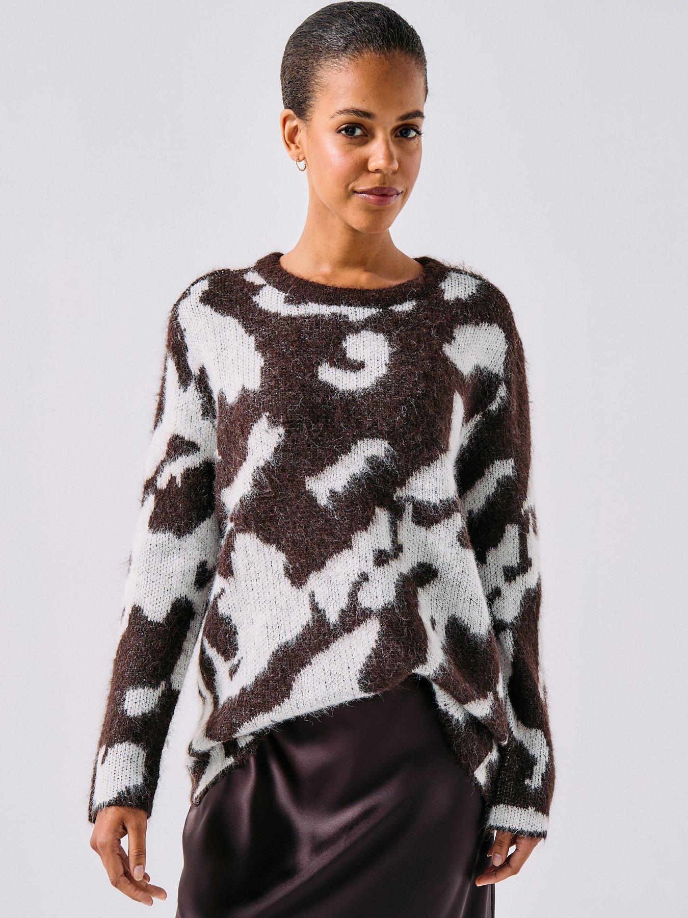 only-costa-long-sleeve-o-neck-knitted-pullover-black