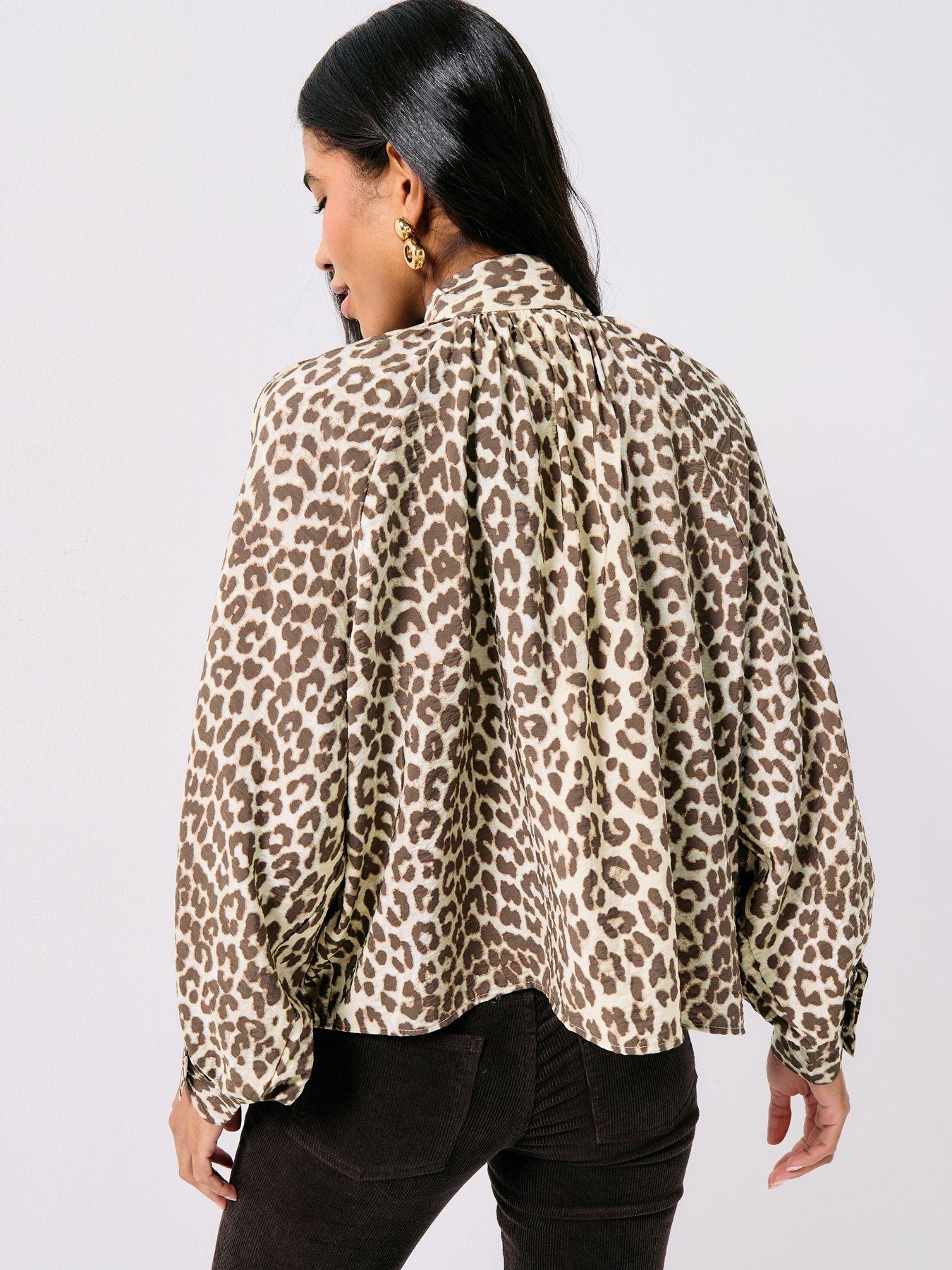jdy-long-sleeve-bow-shirt-leopard-printstillFront