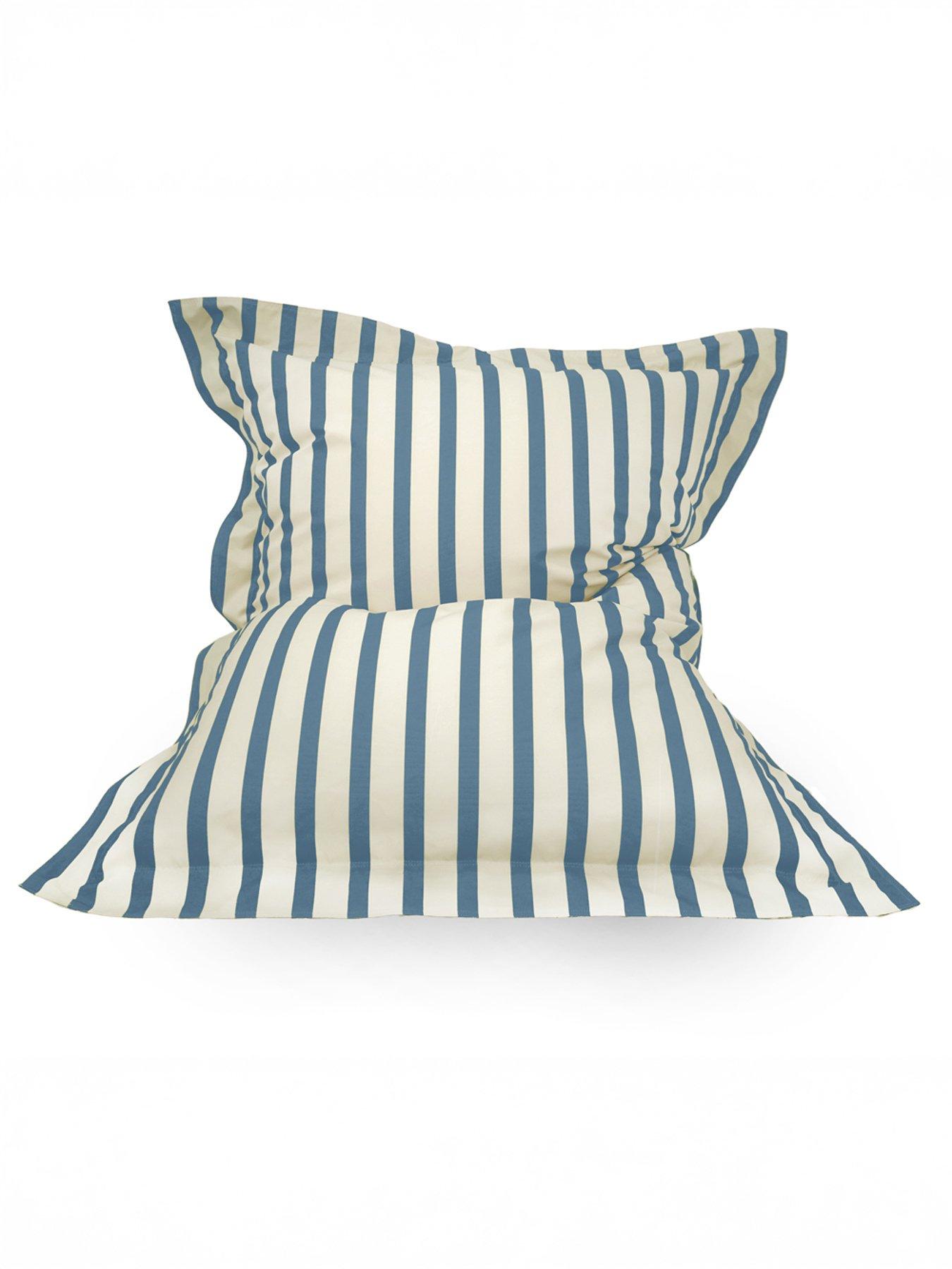undefined Indoor/Outdoor Striped Giant Squarbie Adult Beanbag