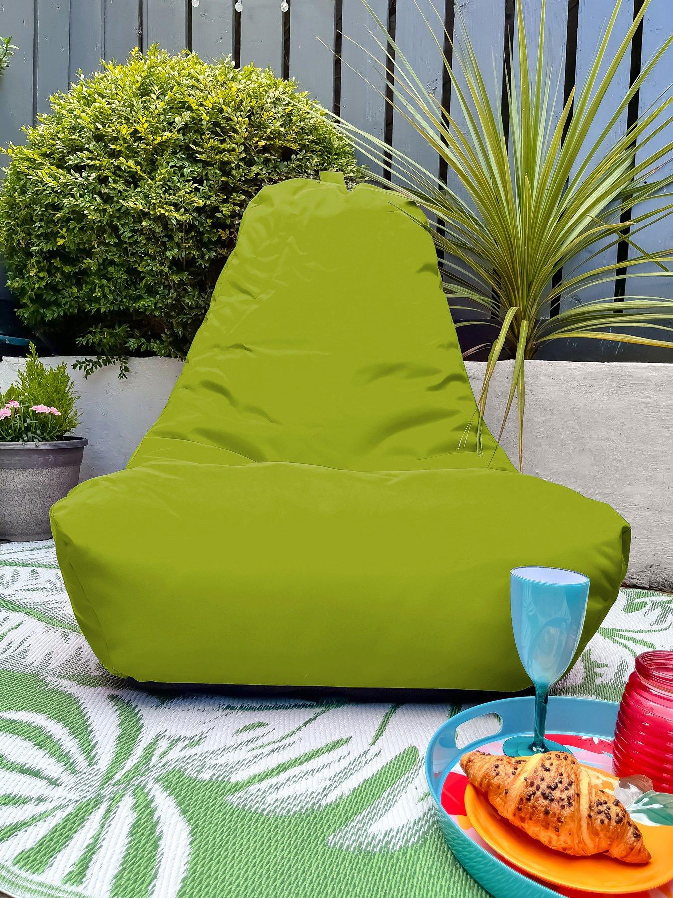 rucomfy Large Adult Indoor/Outdoor Beanbag Chair